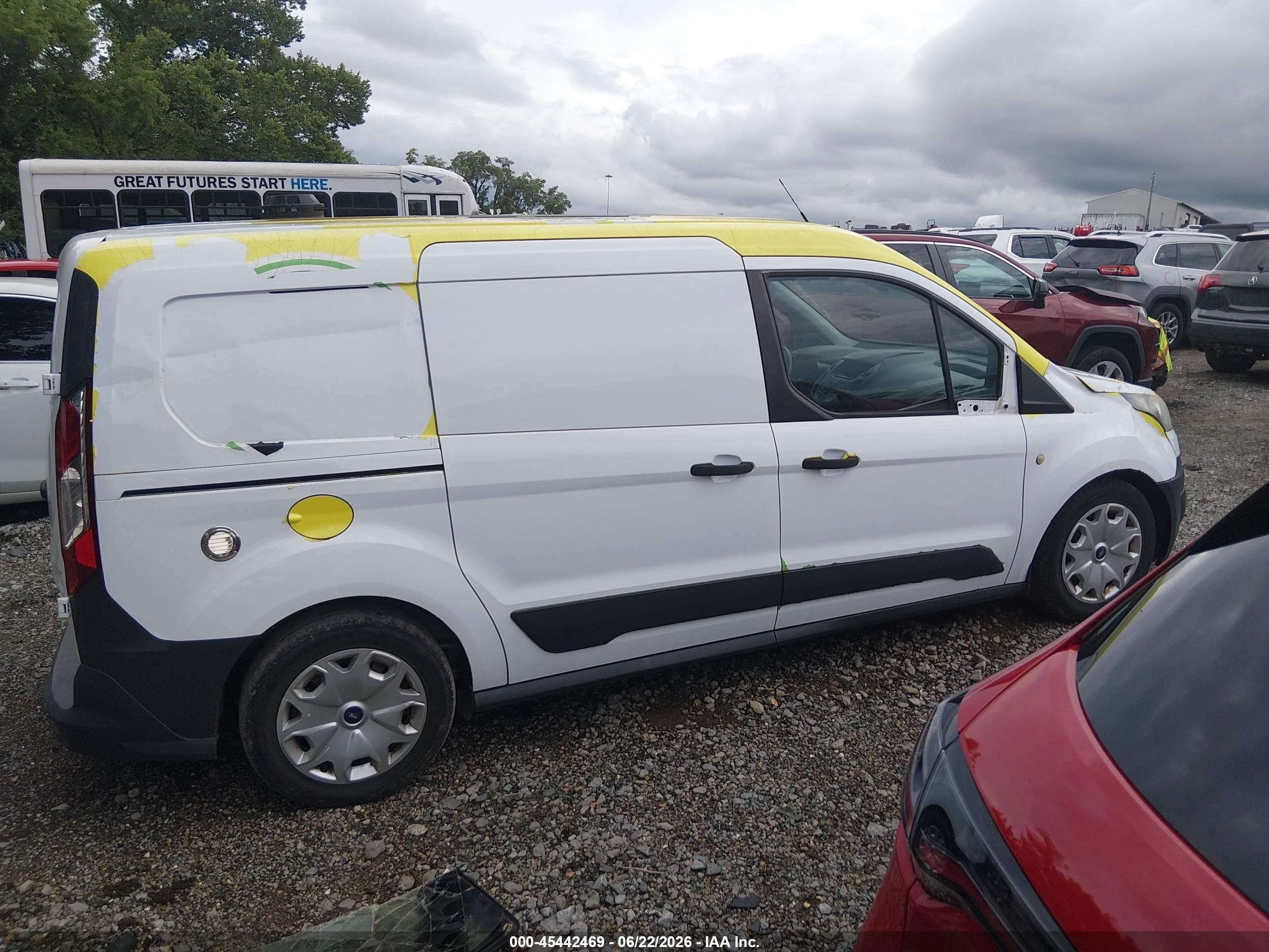 2018 Ford Transit Connect Xl White vin: NM0LS7E73J1365741