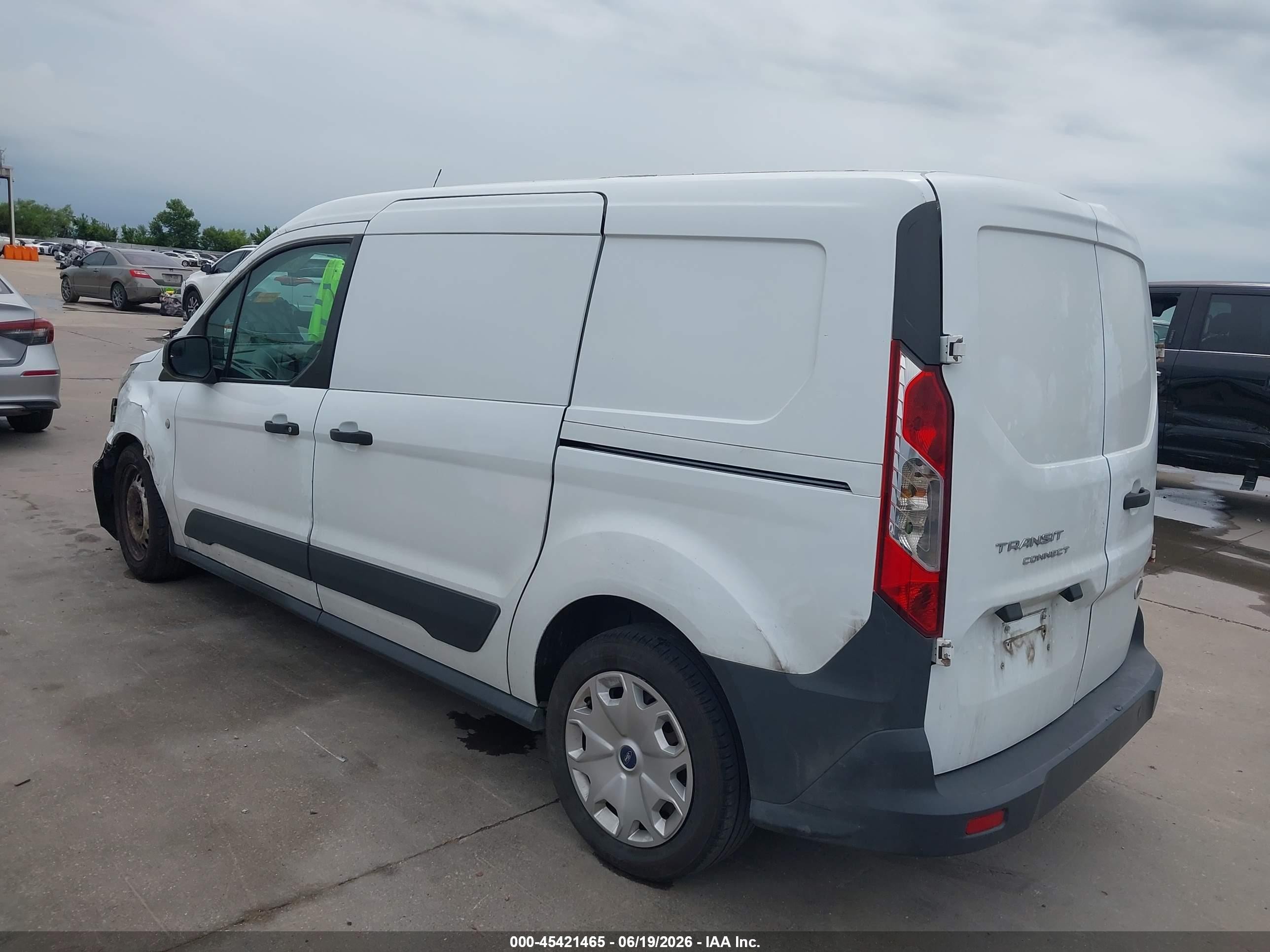 2014 Ford Transit Connect Xl White vin: NM0LS7E74E1133588