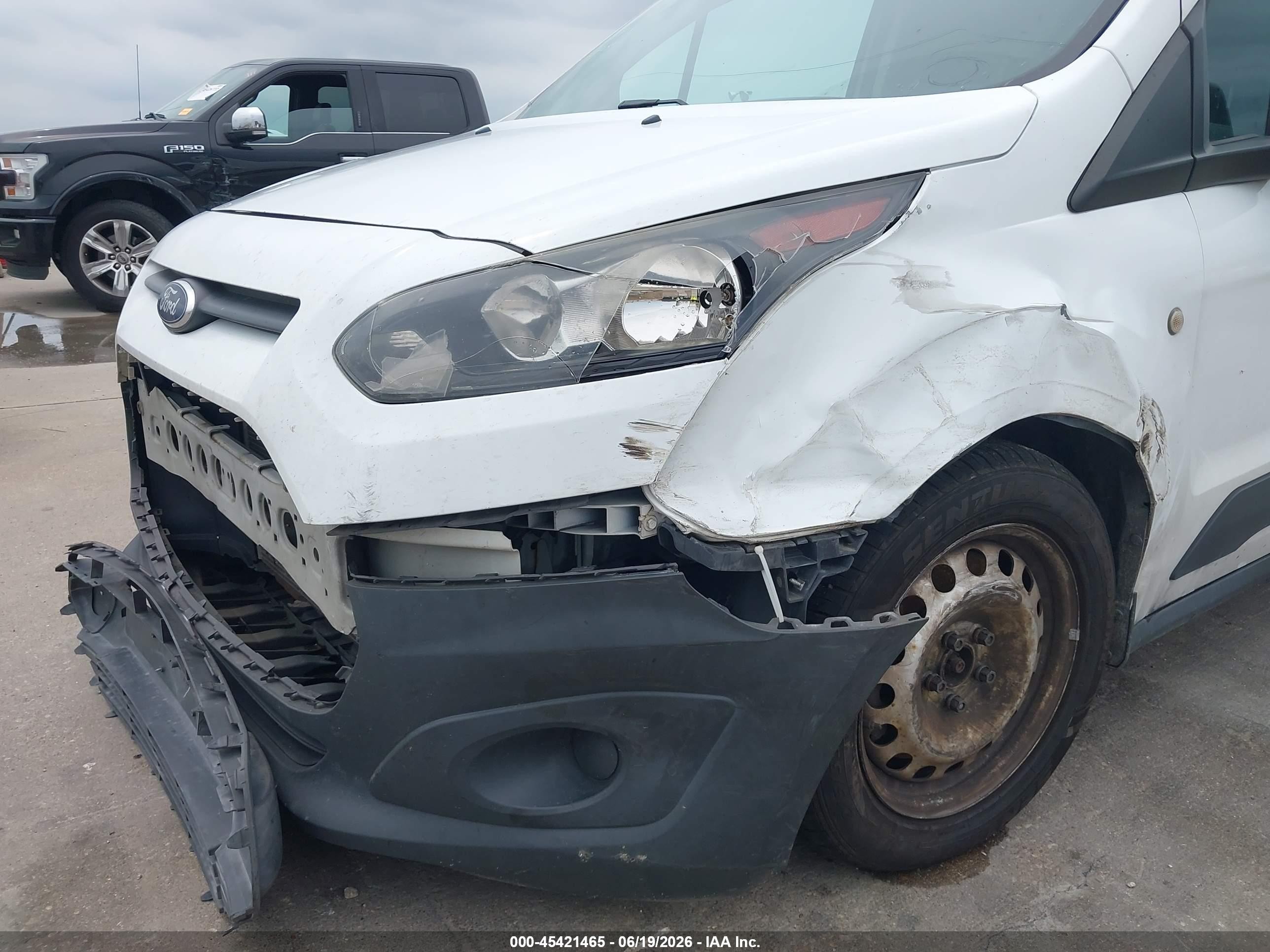 2014 Ford Transit Connect Xl White vin: NM0LS7E74E1133588