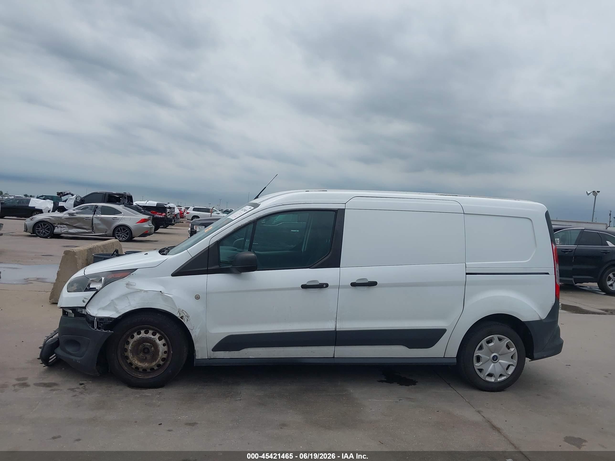 2014 Ford Transit Connect Xl White vin: NM0LS7E74E1133588
