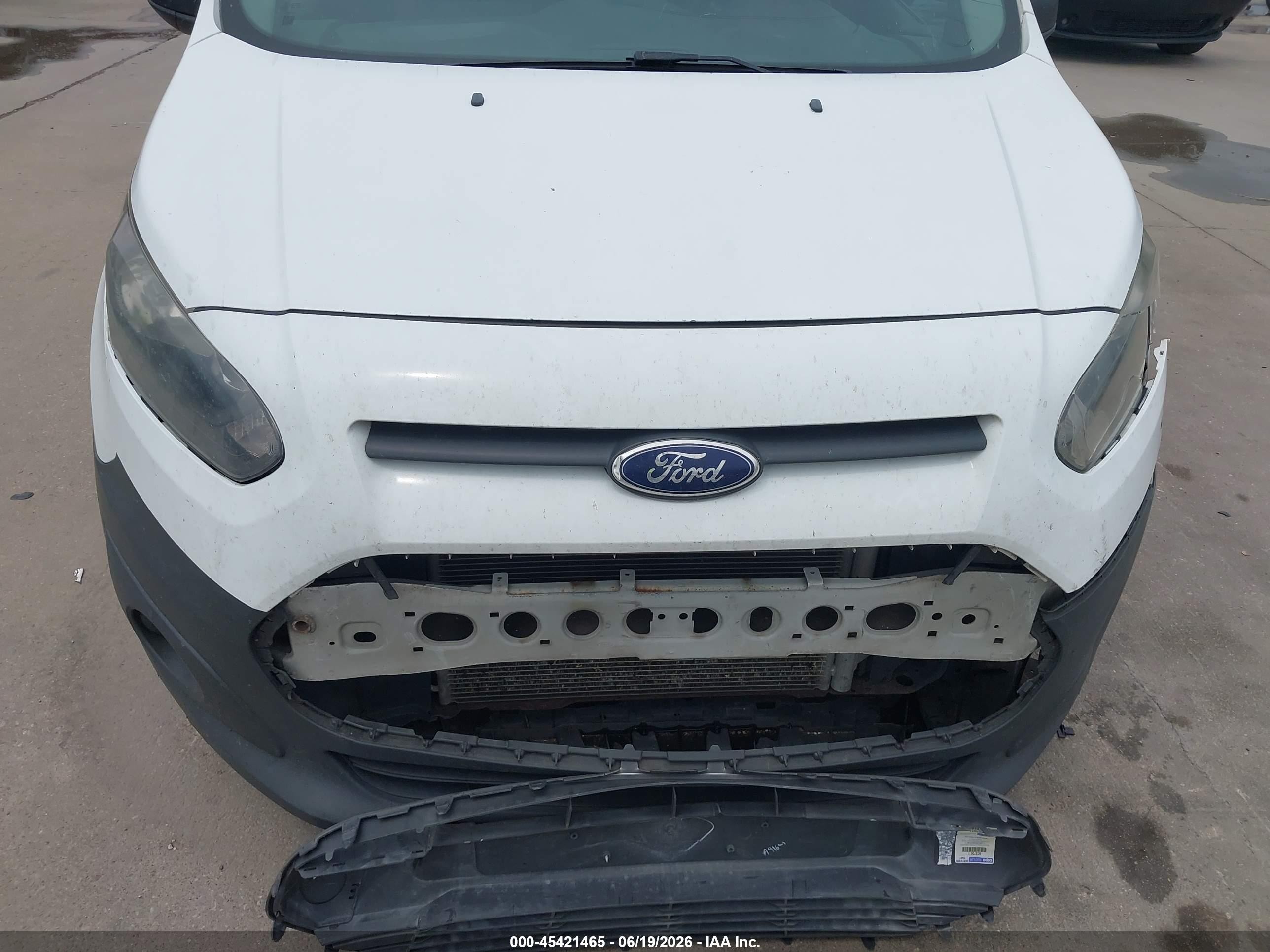 2014 Ford Transit Connect Xl White vin: NM0LS7E74E1133588