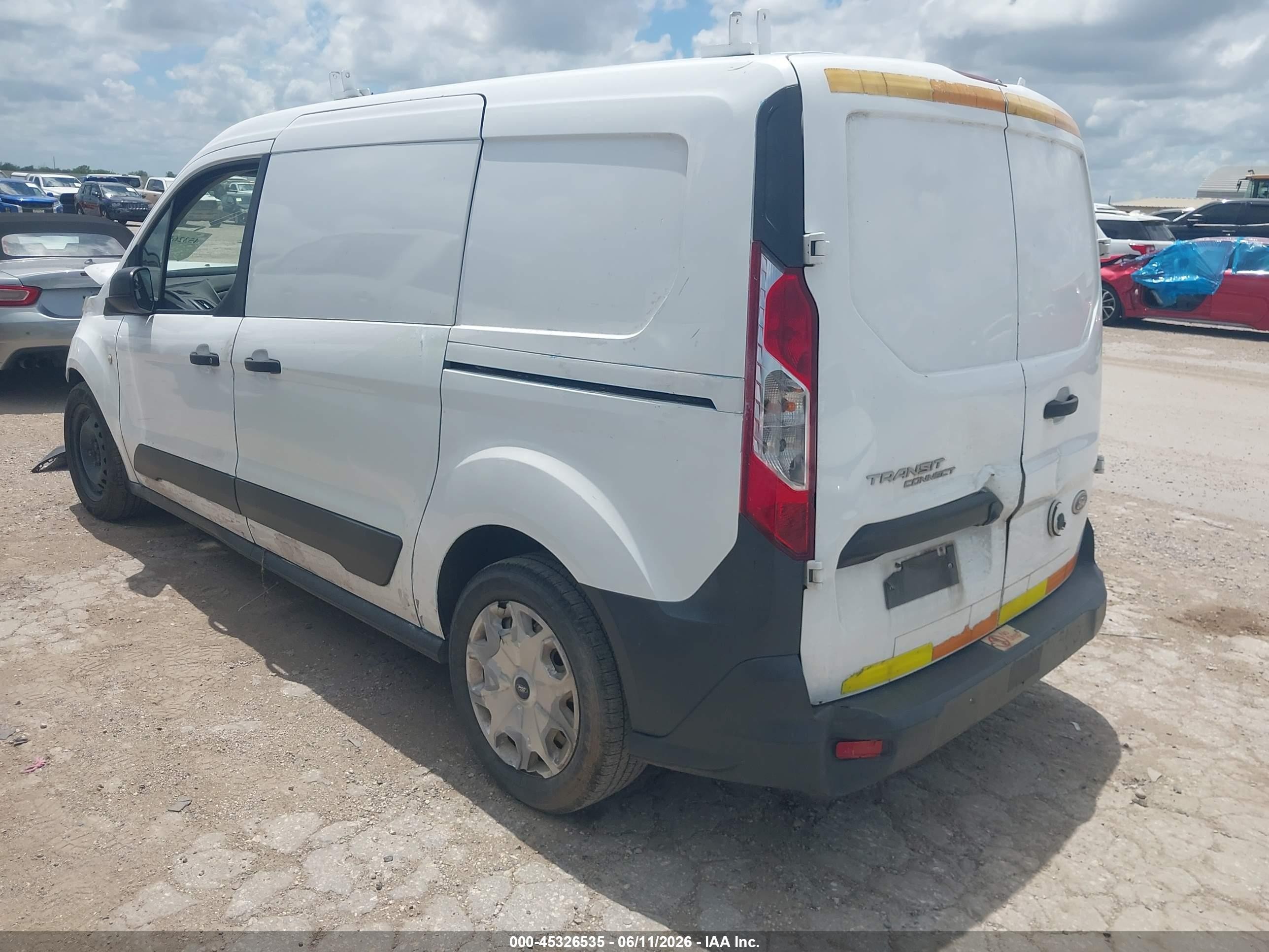 2014 Ford Transit Connect Xl White vin: NM0LS7E74E1167904