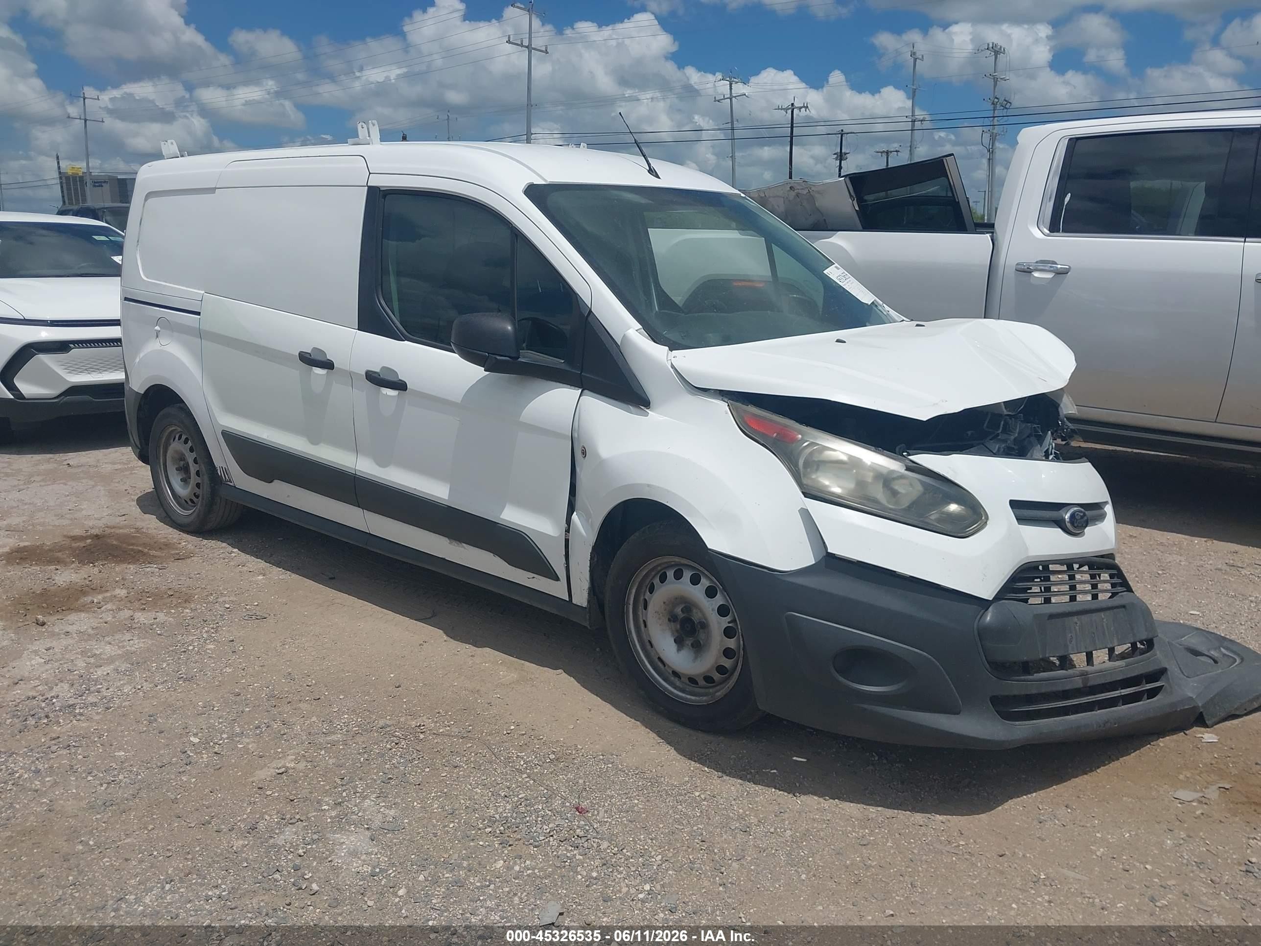 2014 Ford Transit Connect Xl Белый vin: NM0LS7E74E1167904