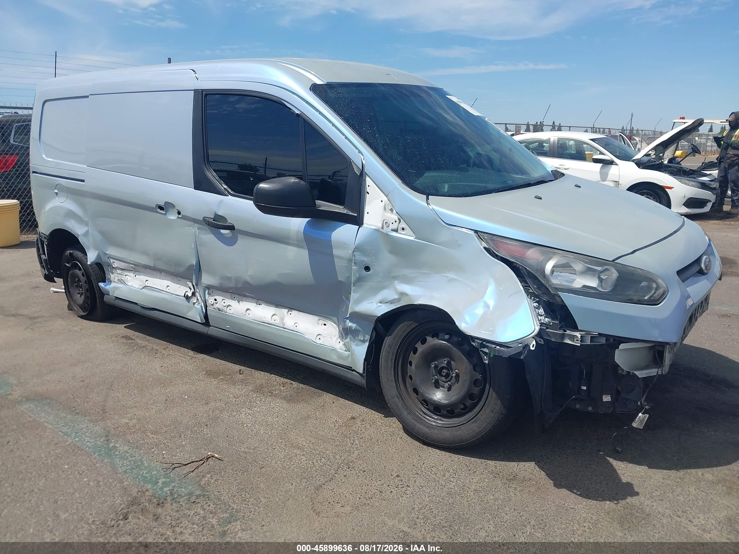2015 Ford Transit Connect Xl White vin: NM0LS7E74F1177804
