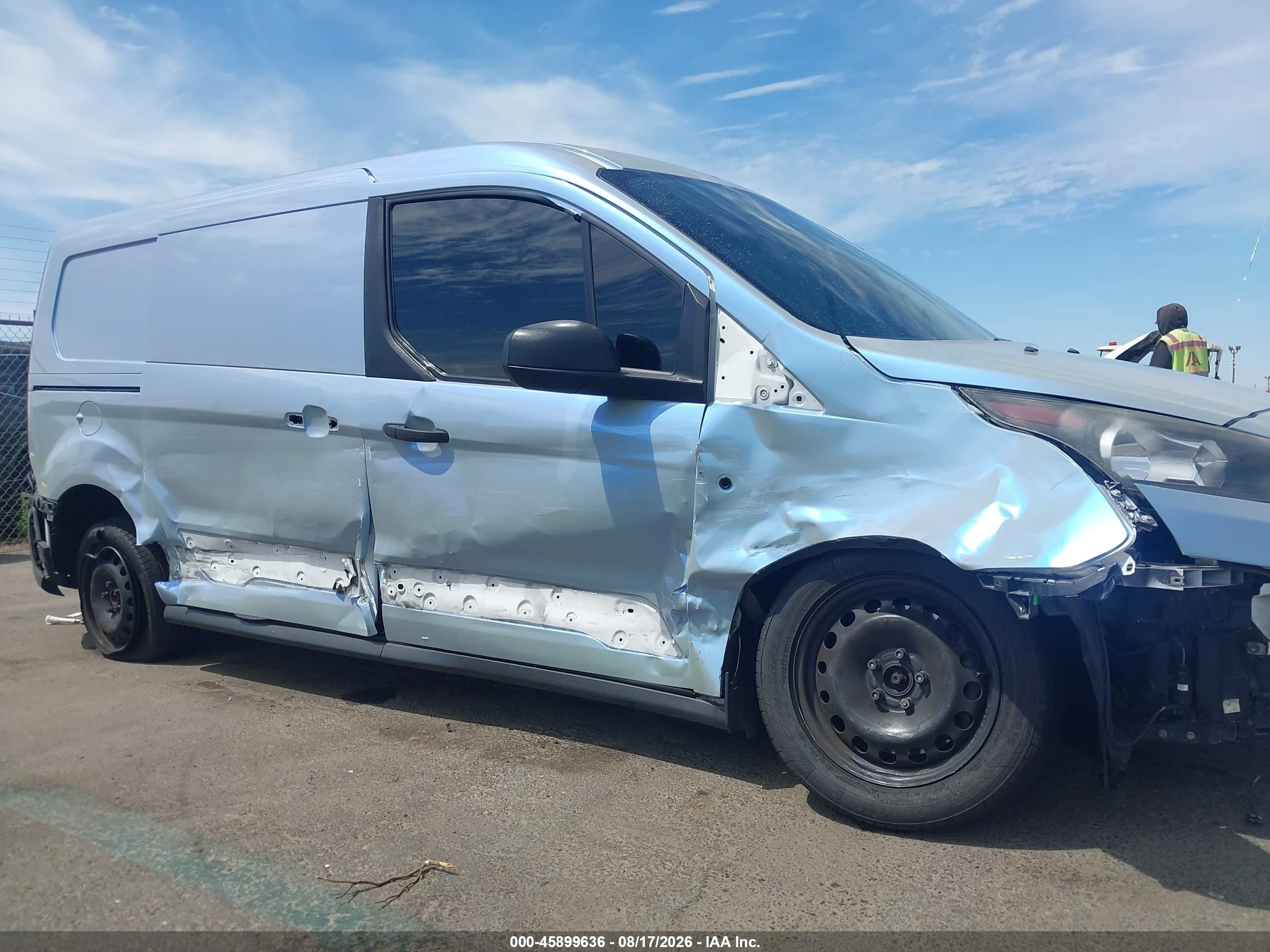2015 Ford Transit Connect Xl White vin: NM0LS7E74F1177804