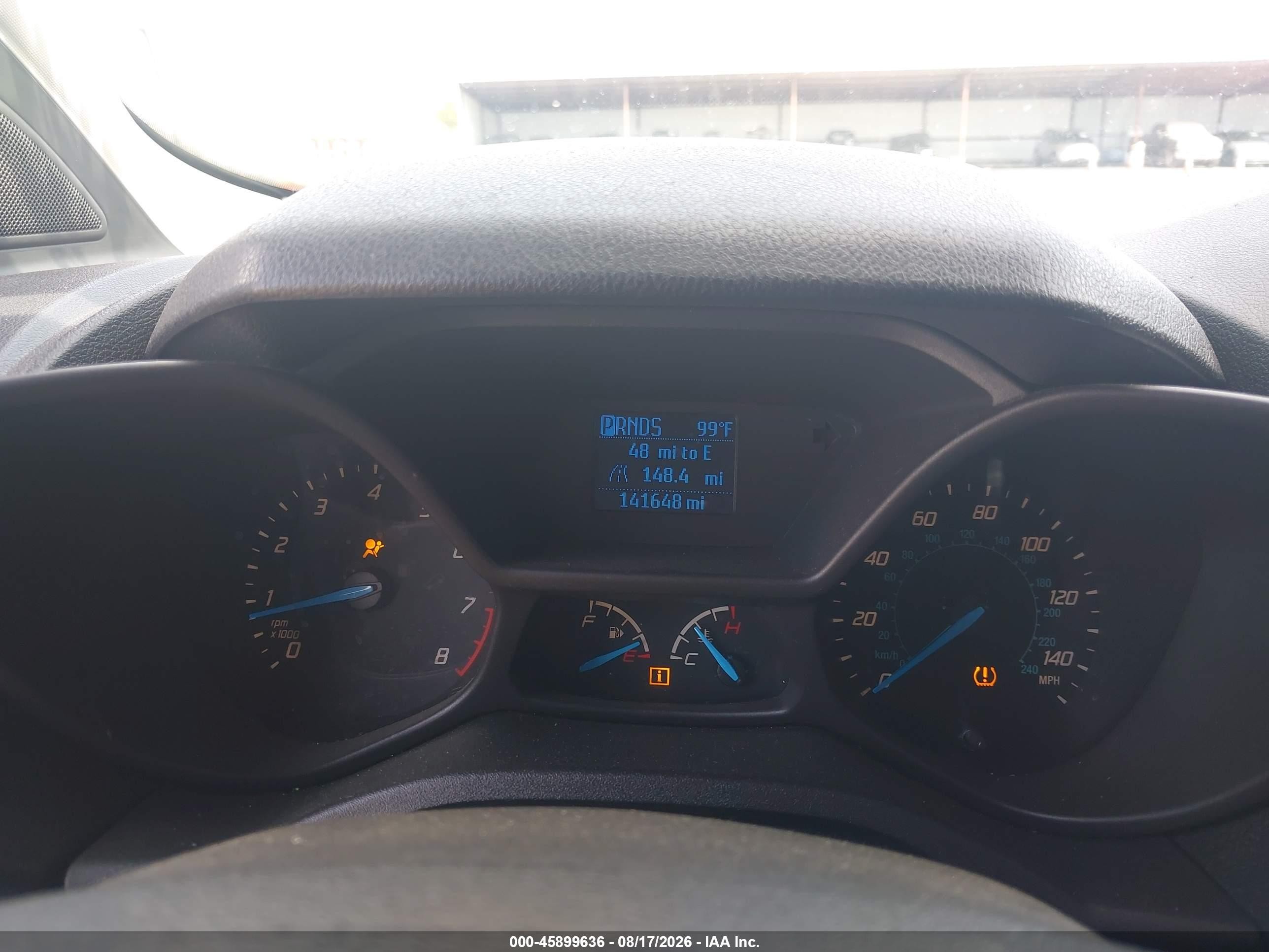 2015 Ford Transit Connect Xl White vin: NM0LS7E74F1177804