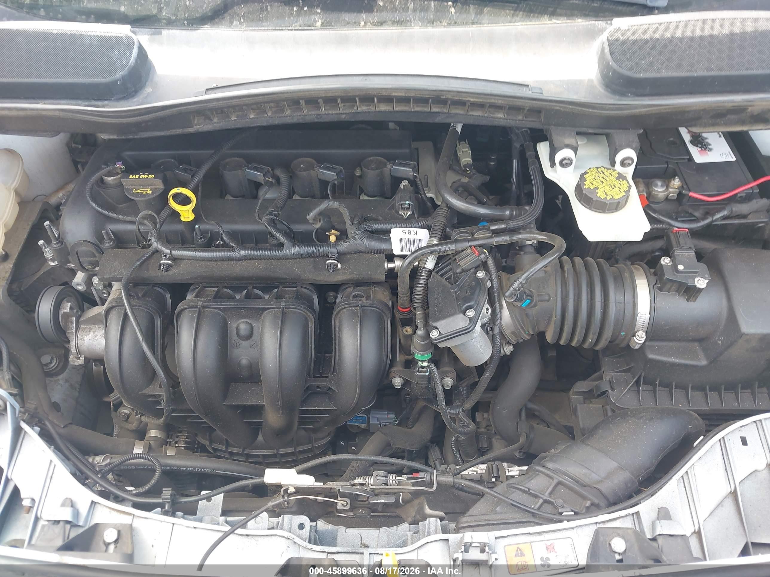 2015 Ford Transit Connect Xl White vin: NM0LS7E74F1177804