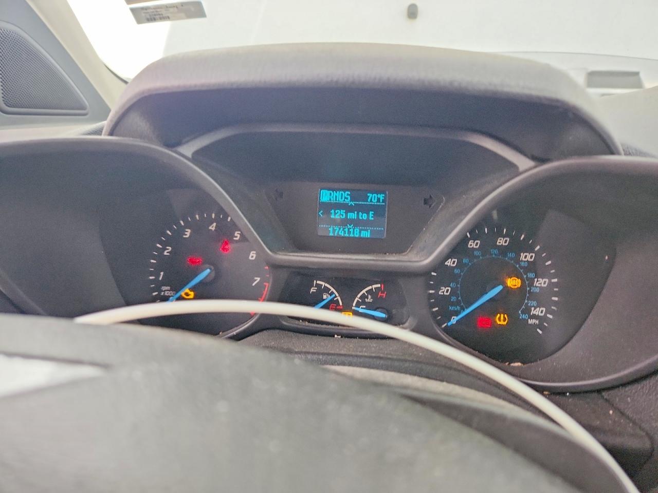 2015 Ford Transit Connect Xl White vin: NM0LS7E74F1190665