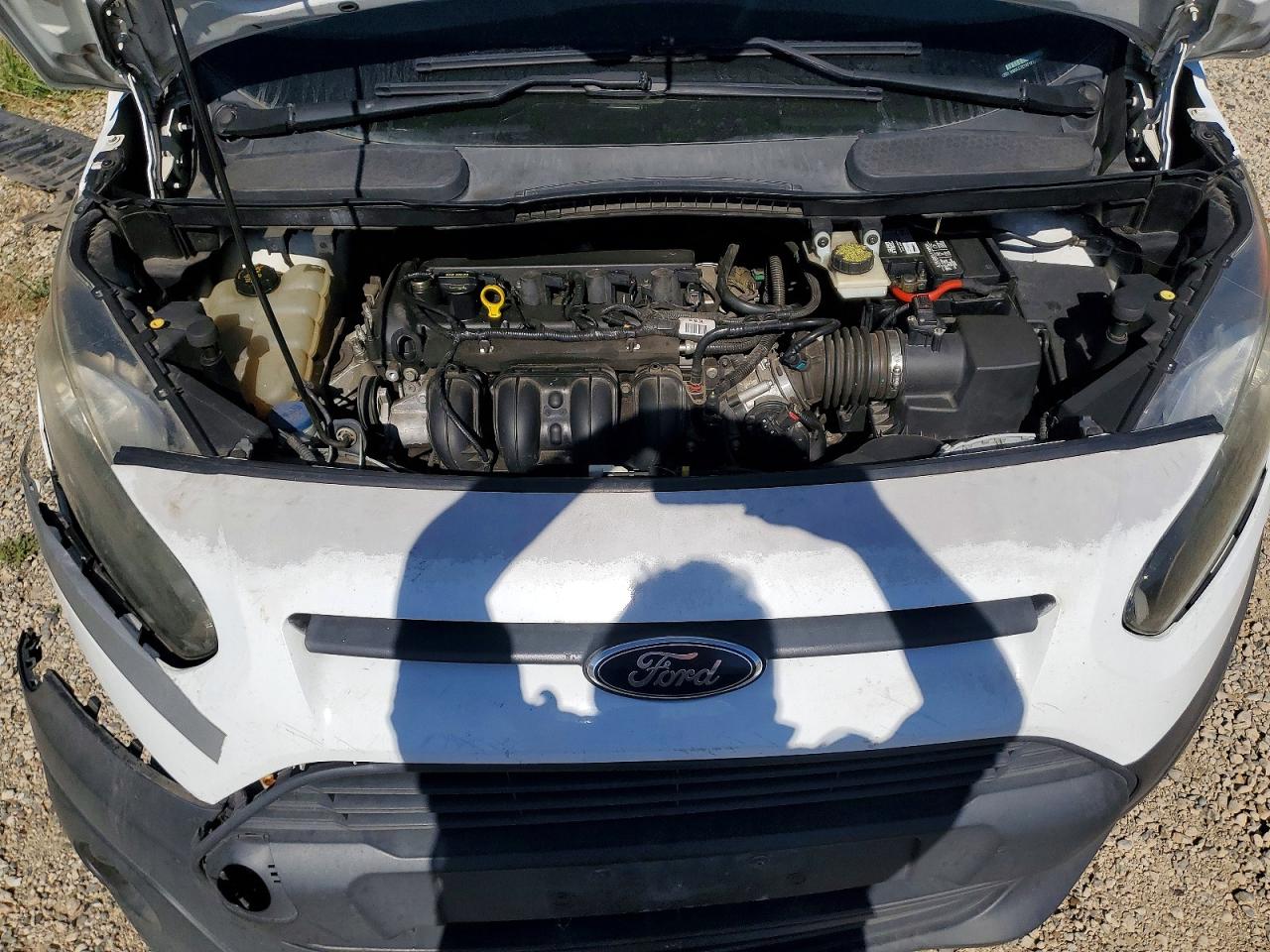 2015 Ford Transit Connect Xl White vin: NM0LS7E74F1217850