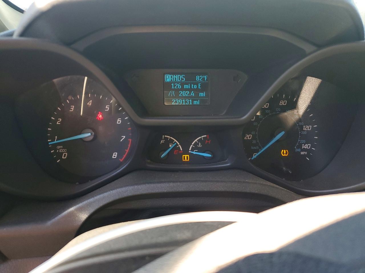 2015 Ford Transit Connect Xl White vin: NM0LS7E74F1217850