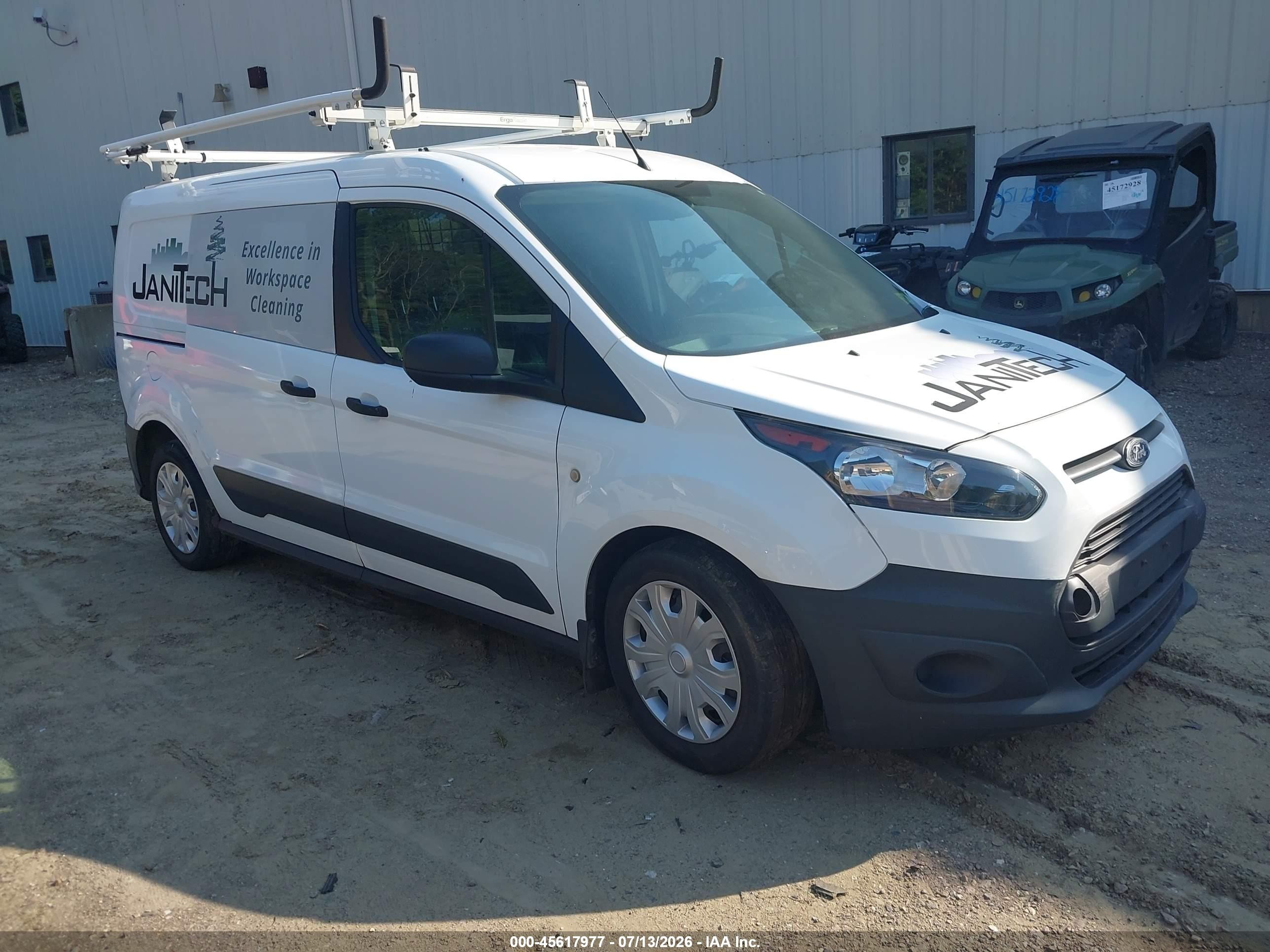 2015 Ford Transit Connect Xl White vin: NM0LS7E74F1218898