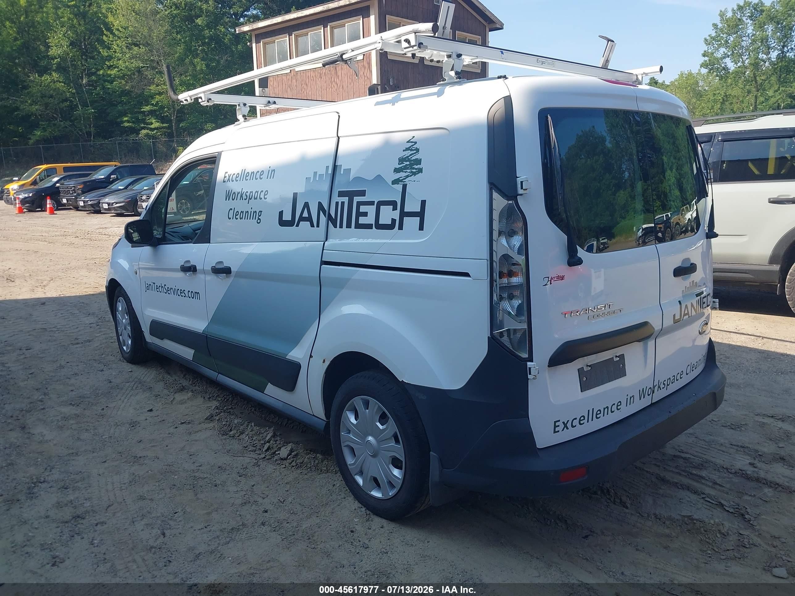 2015 Ford Transit Connect Xl White vin: NM0LS7E74F1218898