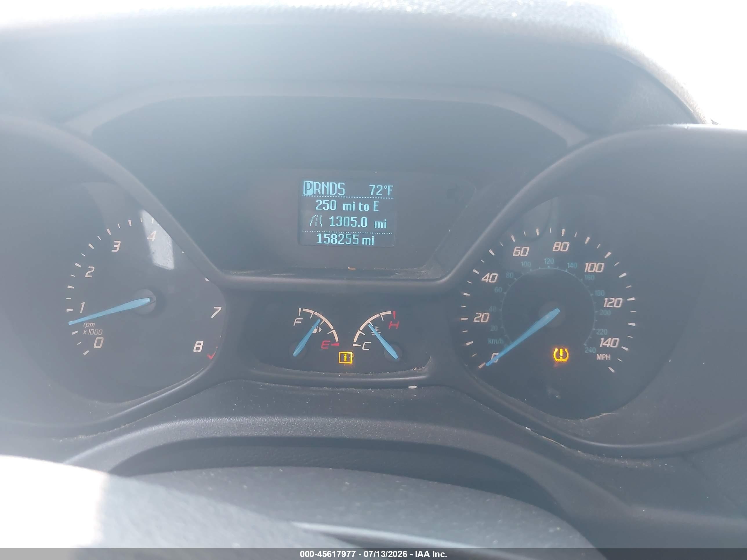 2015 Ford Transit Connect Xl White vin: NM0LS7E74F1218898