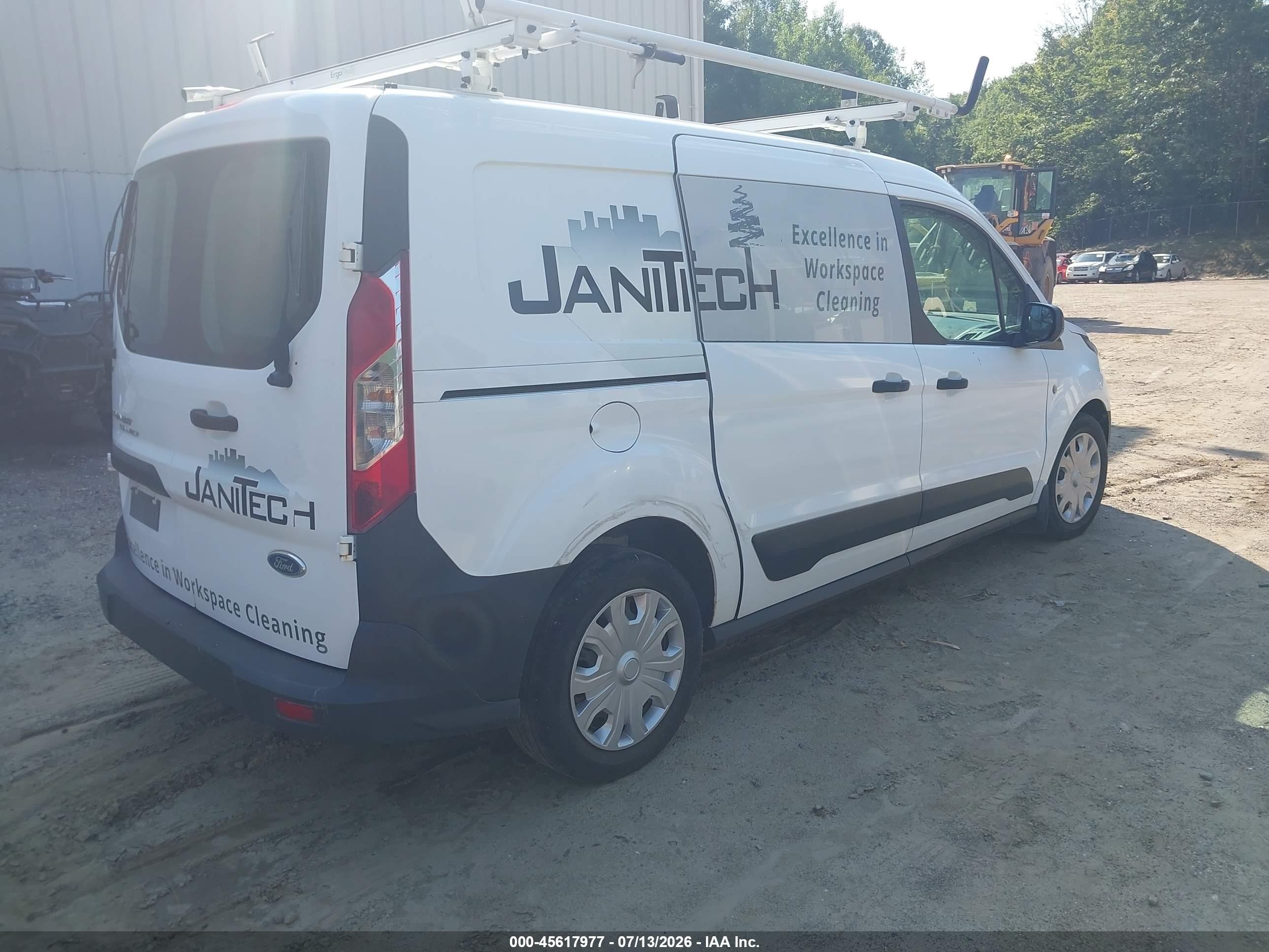 2015 Ford Transit Connect Xl White vin: NM0LS7E74F1218898