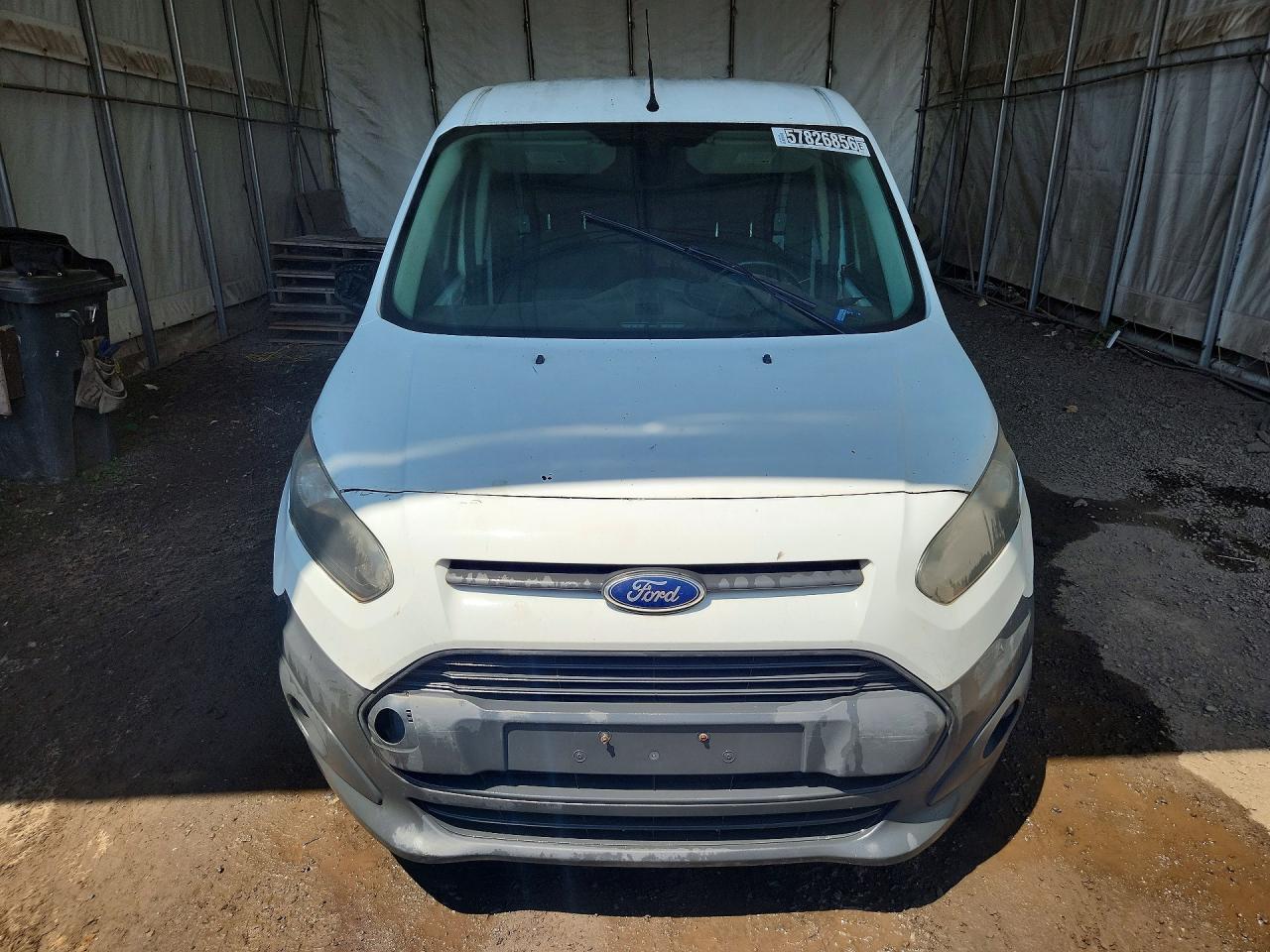 2014 Ford Transit Connect Xl White vin: NM0LS7E75E1143739