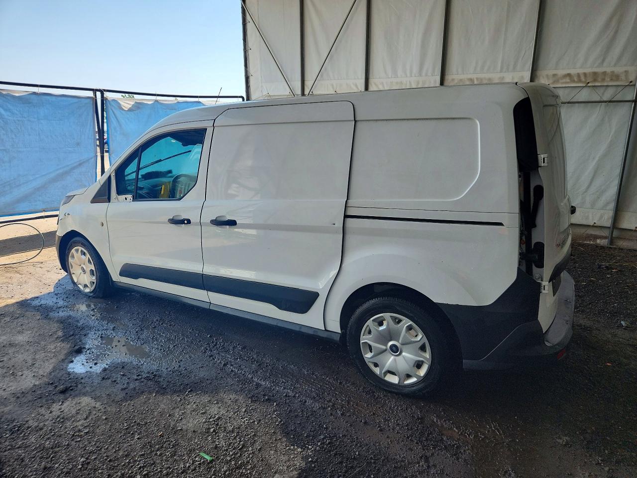 2014 Ford Transit Connect Xl White vin: NM0LS7E75E1143739