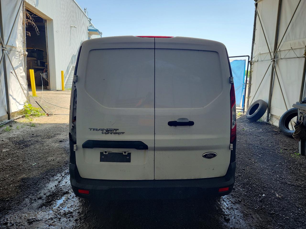 2014 Ford Transit Connect Xl White vin: NM0LS7E75E1143739