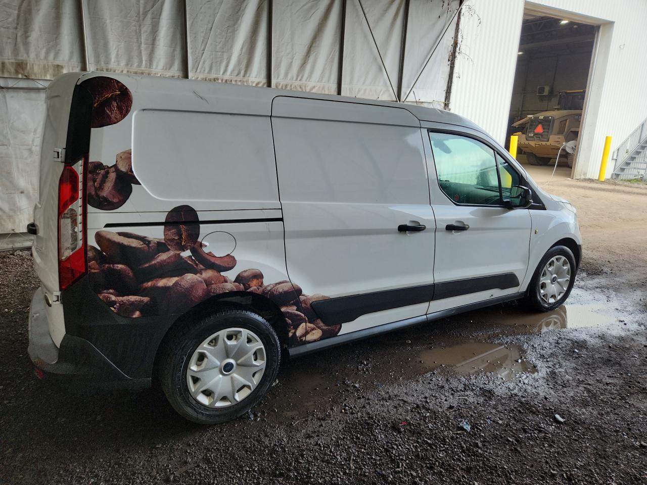 2014 Ford Transit Connect Xl White vin: NM0LS7E75E1143739 Damage: Right Qtr Panel, Multiple Scratches Heavy, 4