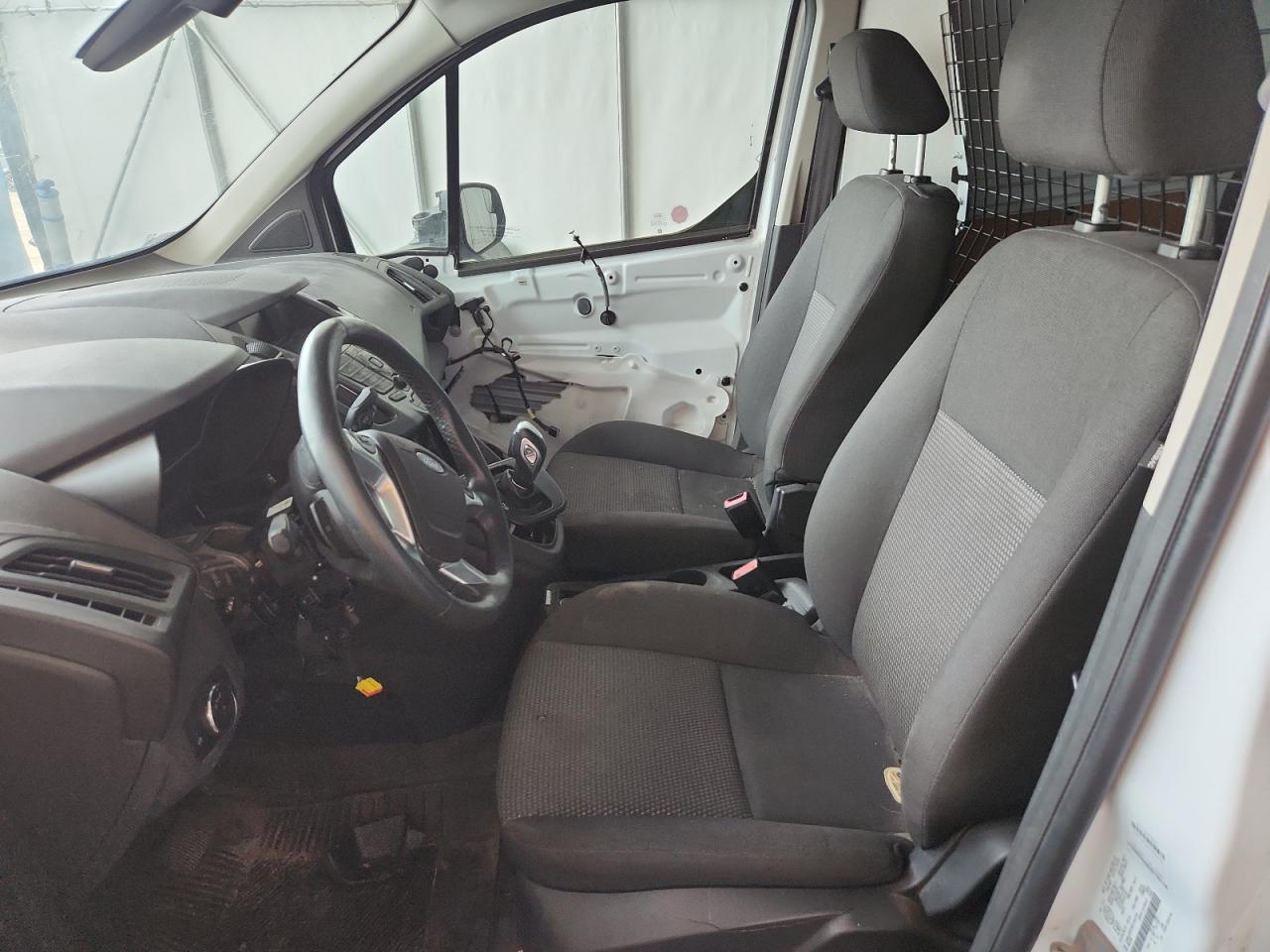 2014 Ford Transit Connect Xl White vin: NM0LS7E75E1143739 Damage: Steering Column, Missing, Replacement Required
