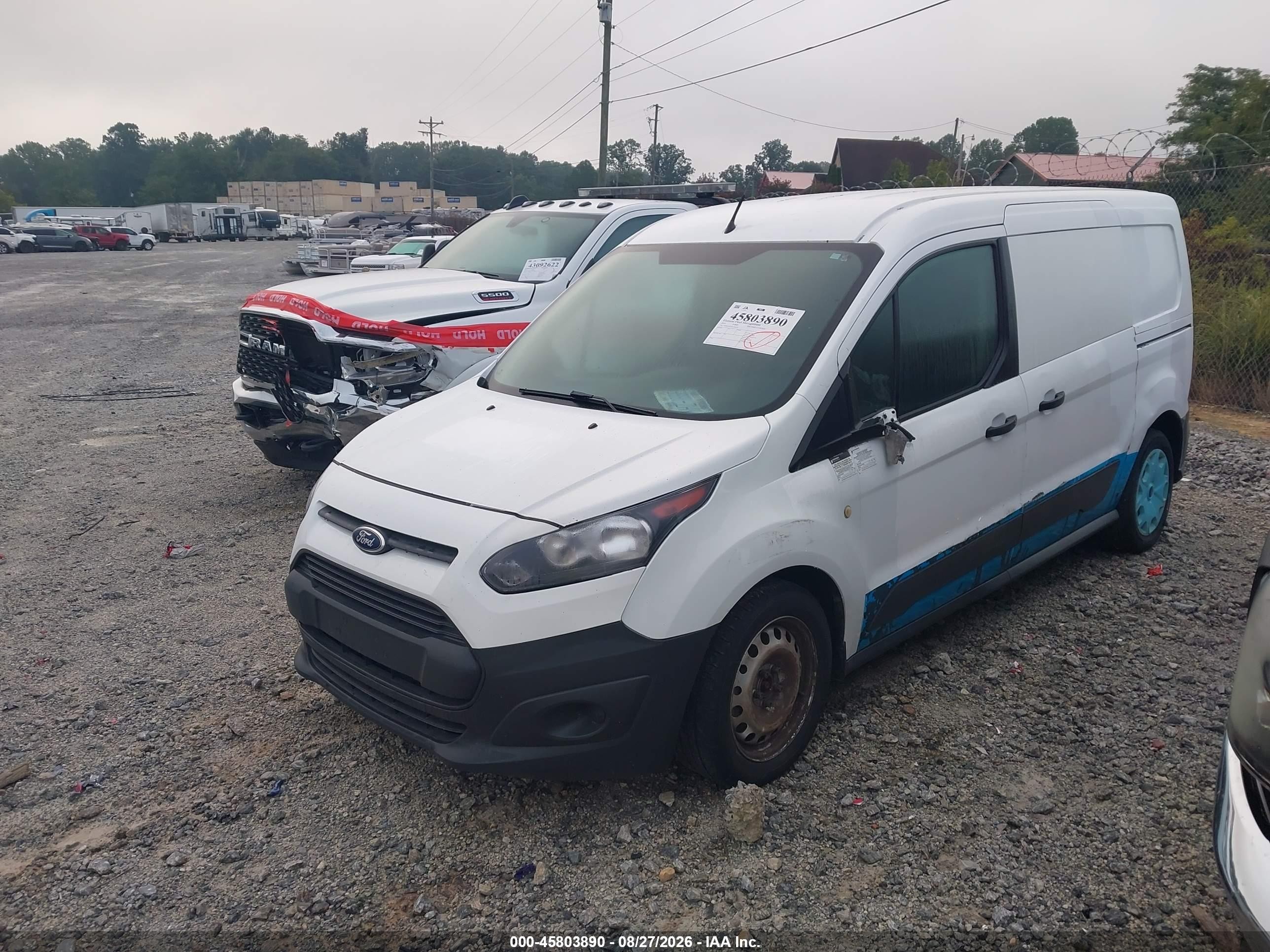 2014 Ford Transit Connect Xl White vin: NM0LS7E75E1166325
