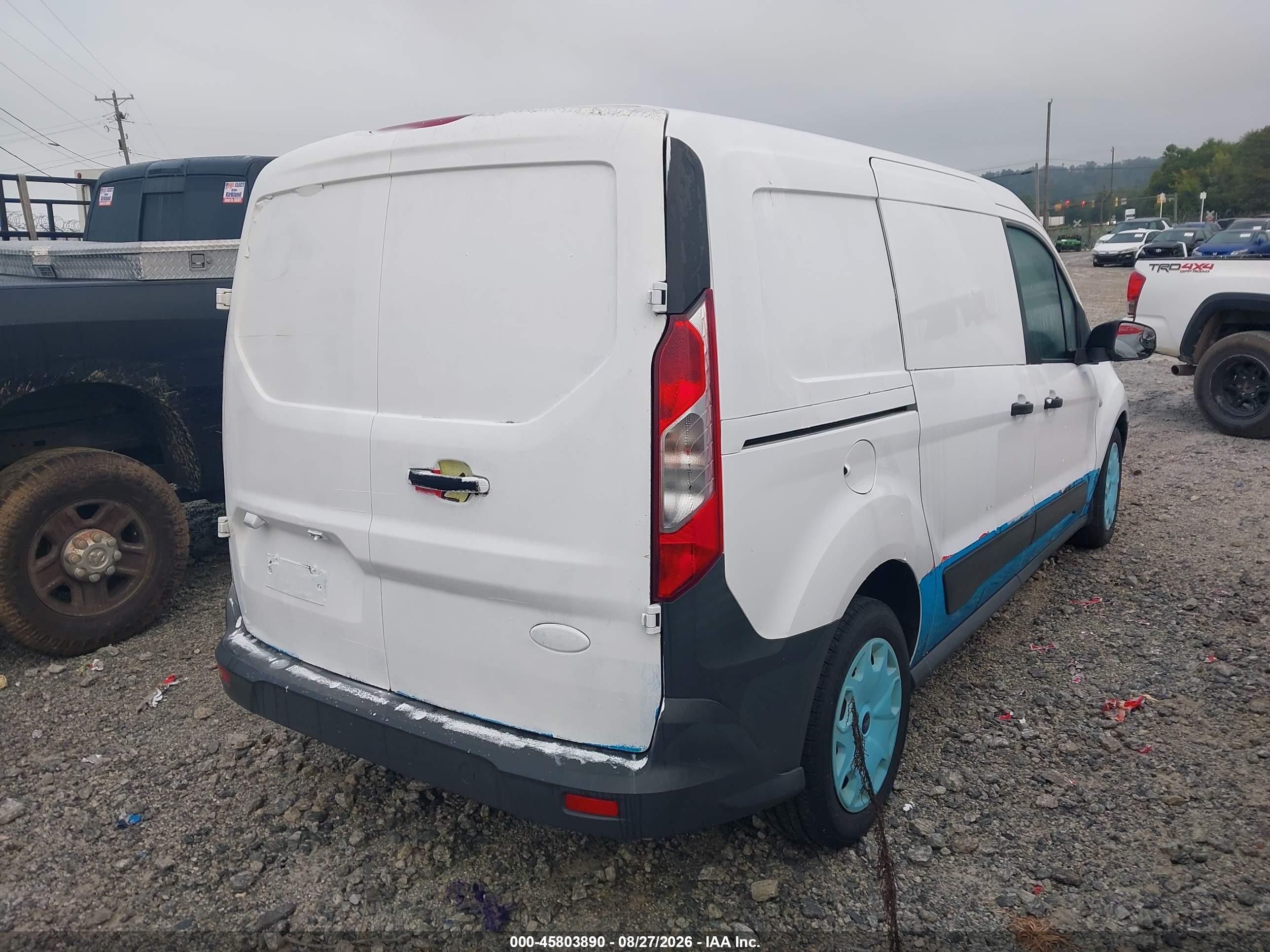 2014 Ford Transit Connect Xl White vin: NM0LS7E75E1166325