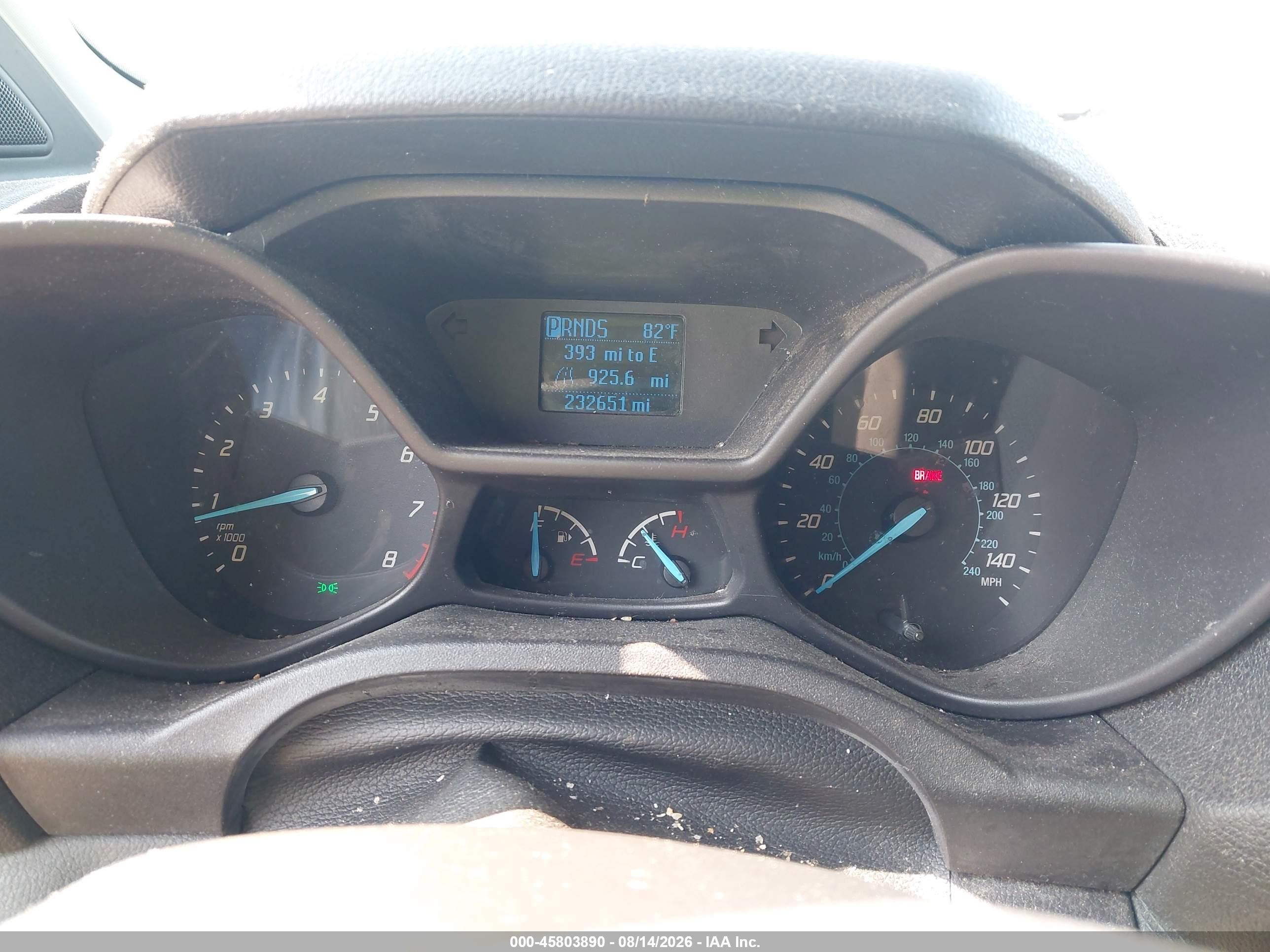 2014 Ford Transit Connect Xl White vin: NM0LS7E75E1166325