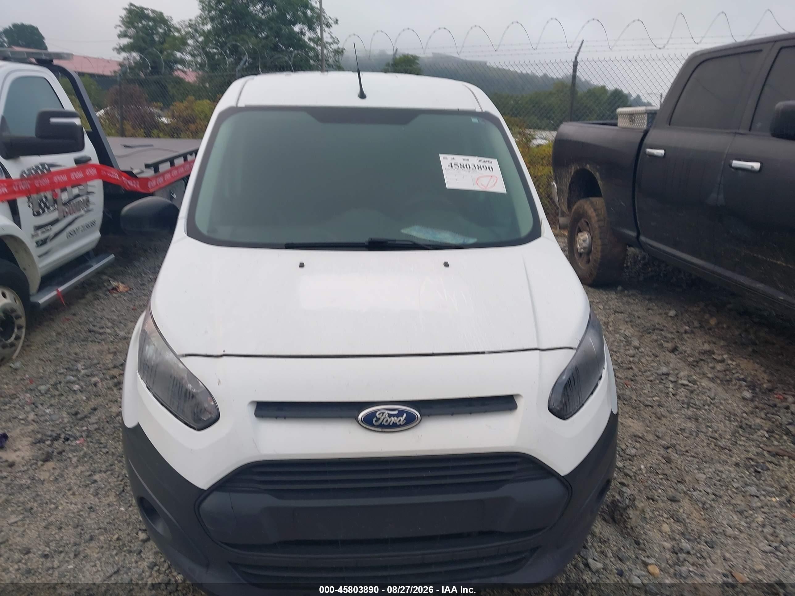 2014 Ford Transit Connect Xl White vin: NM0LS7E75E1166325