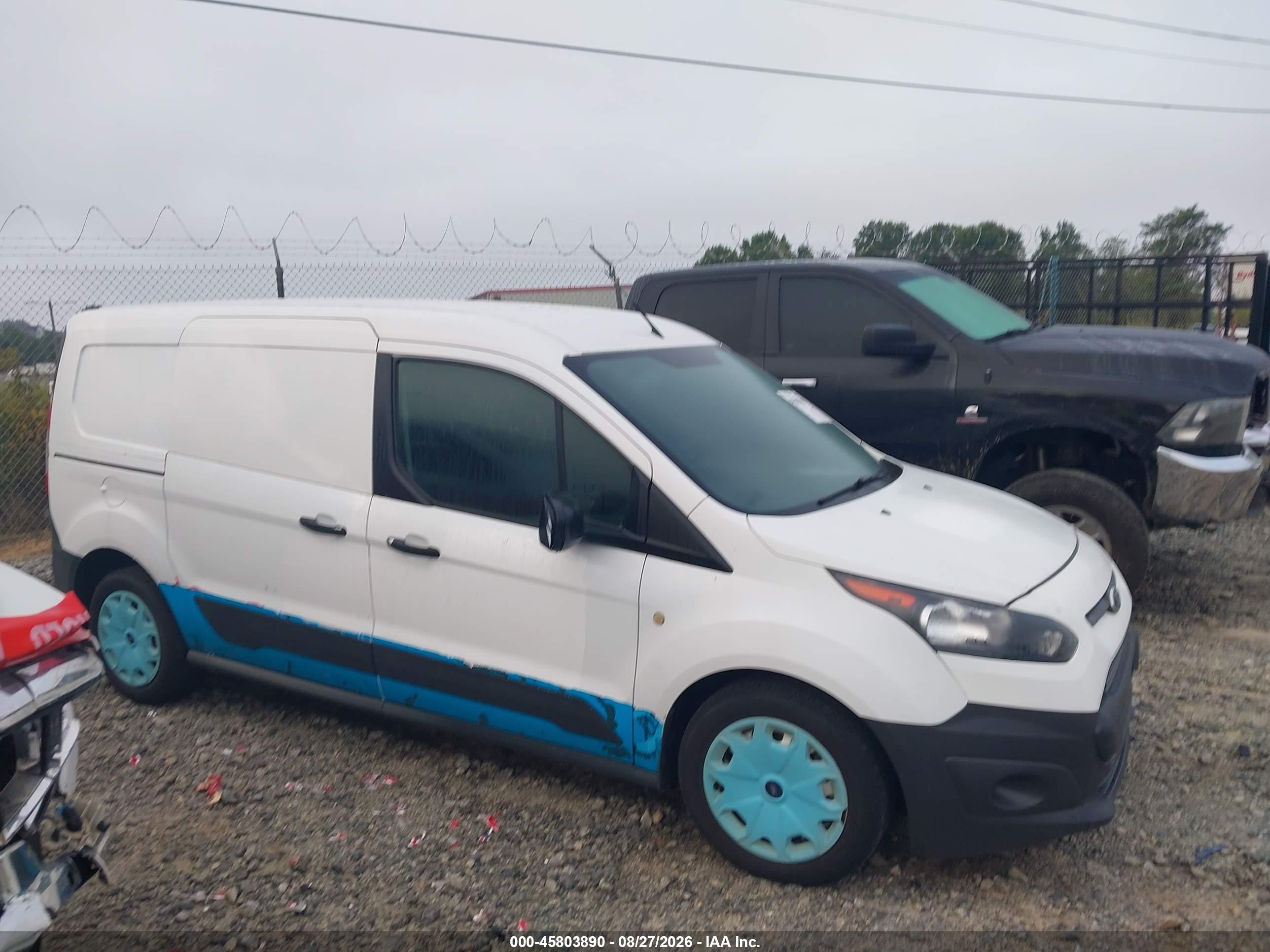 2014 Ford Transit Connect Xl White vin: NM0LS7E75E1166325