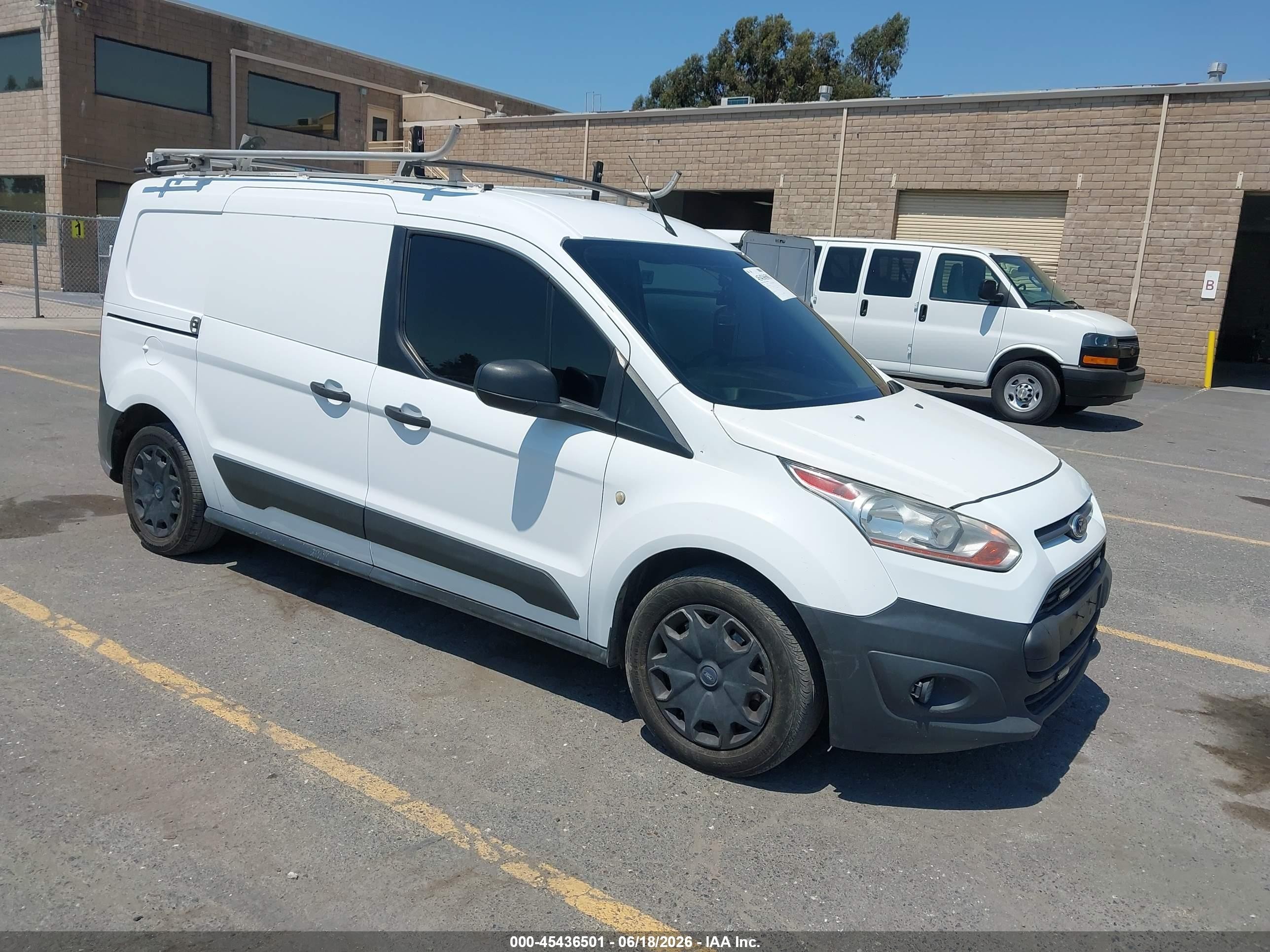 2014 Ford Transit Connect Xl White vin: NM0LS7E75E1169368