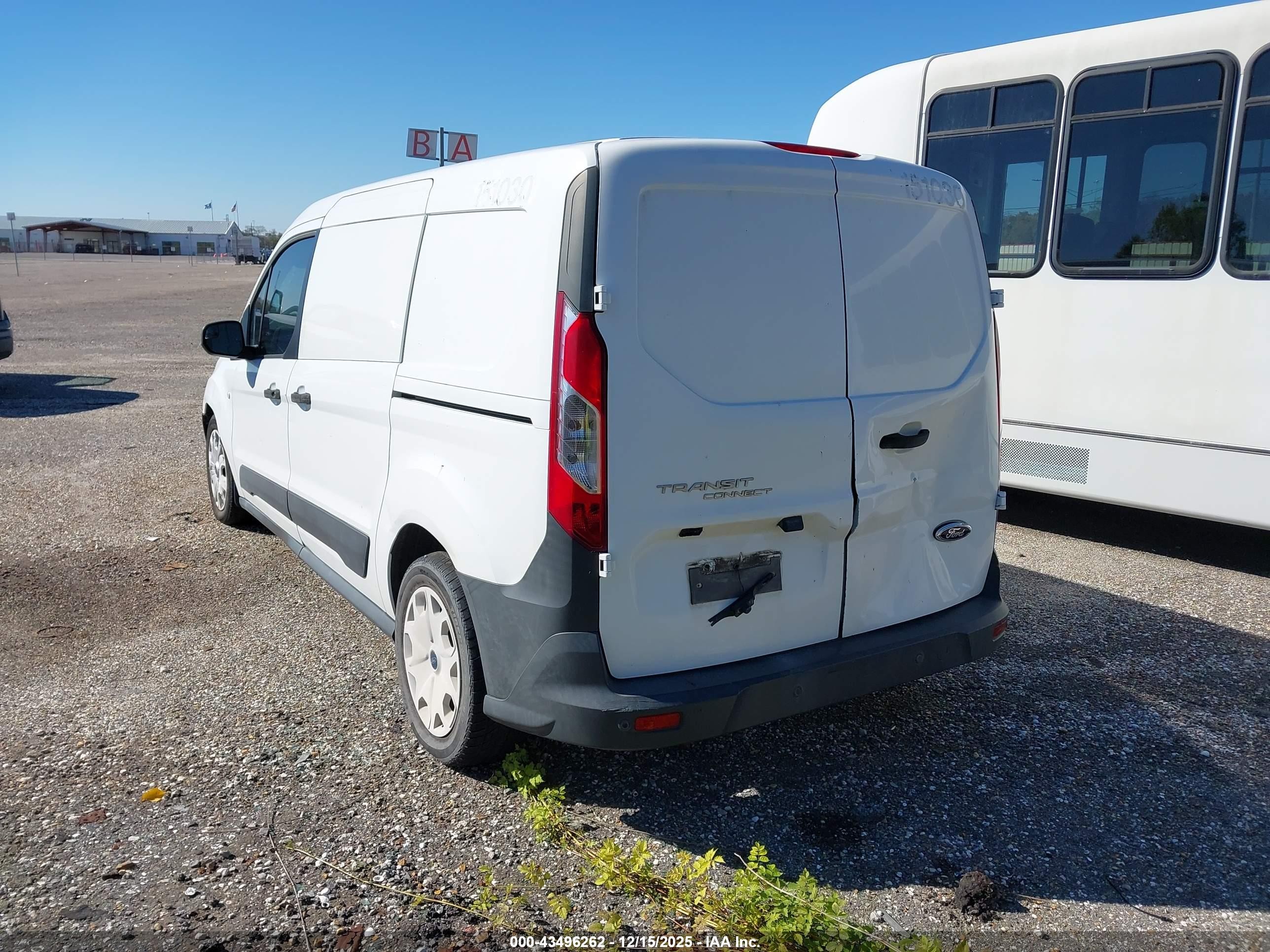 2015 Ford Transit Connect Xl White vin: NM0LS7E75F1210308