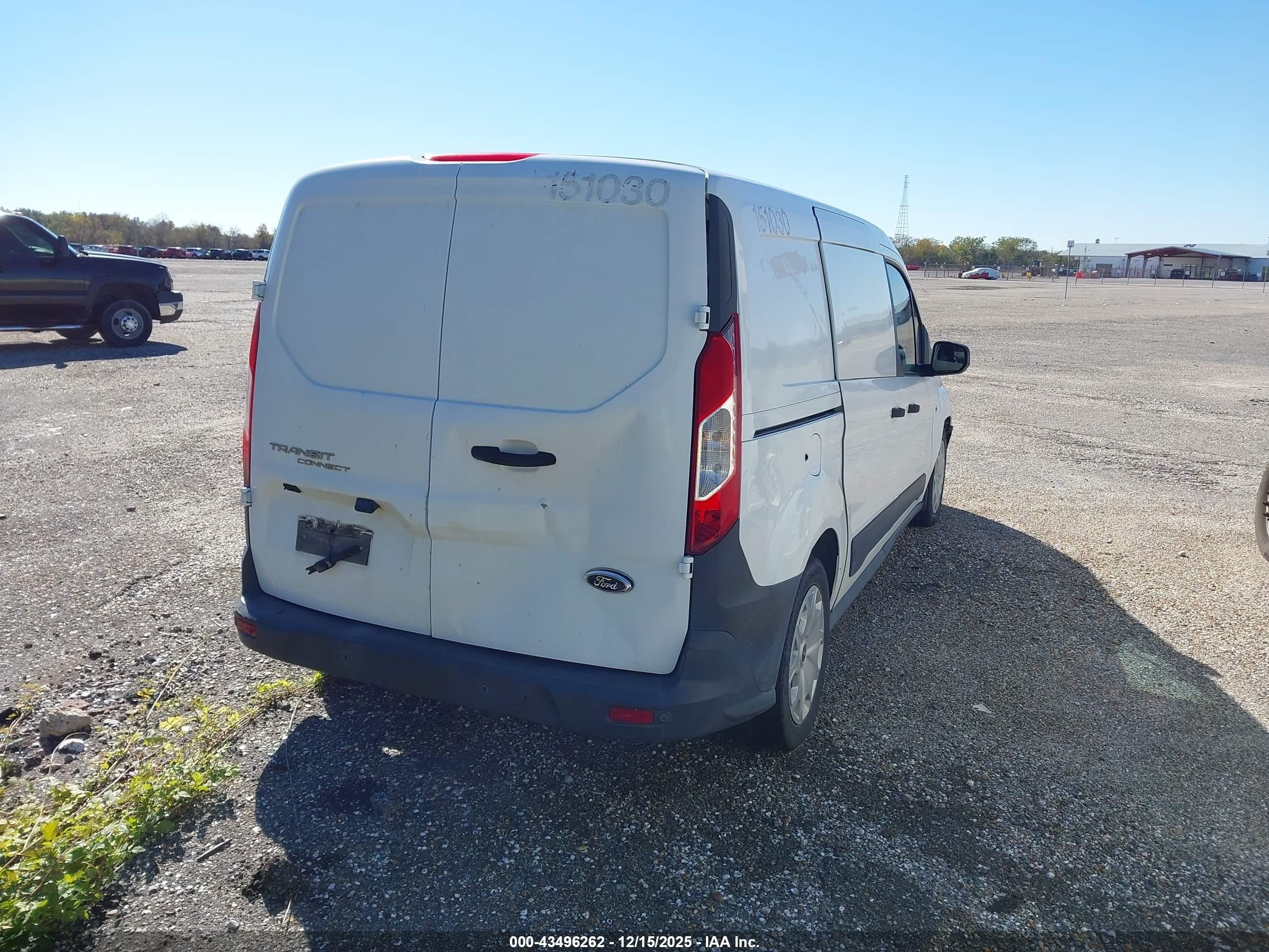 2015 Ford Transit Connect Xl White vin: NM0LS7E75F1210308