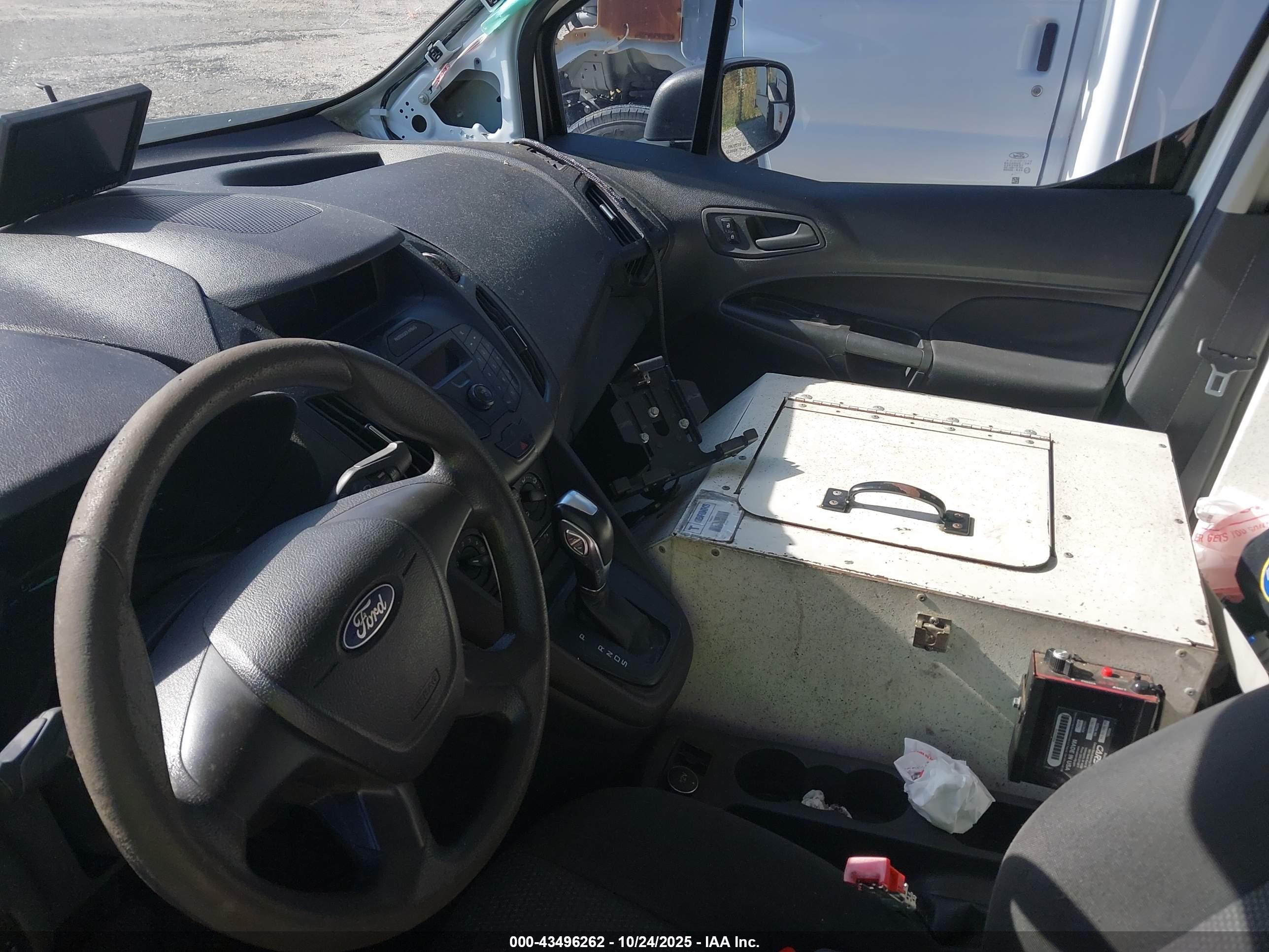 2015 Ford Transit Connect Xl White vin: NM0LS7E75F1210308