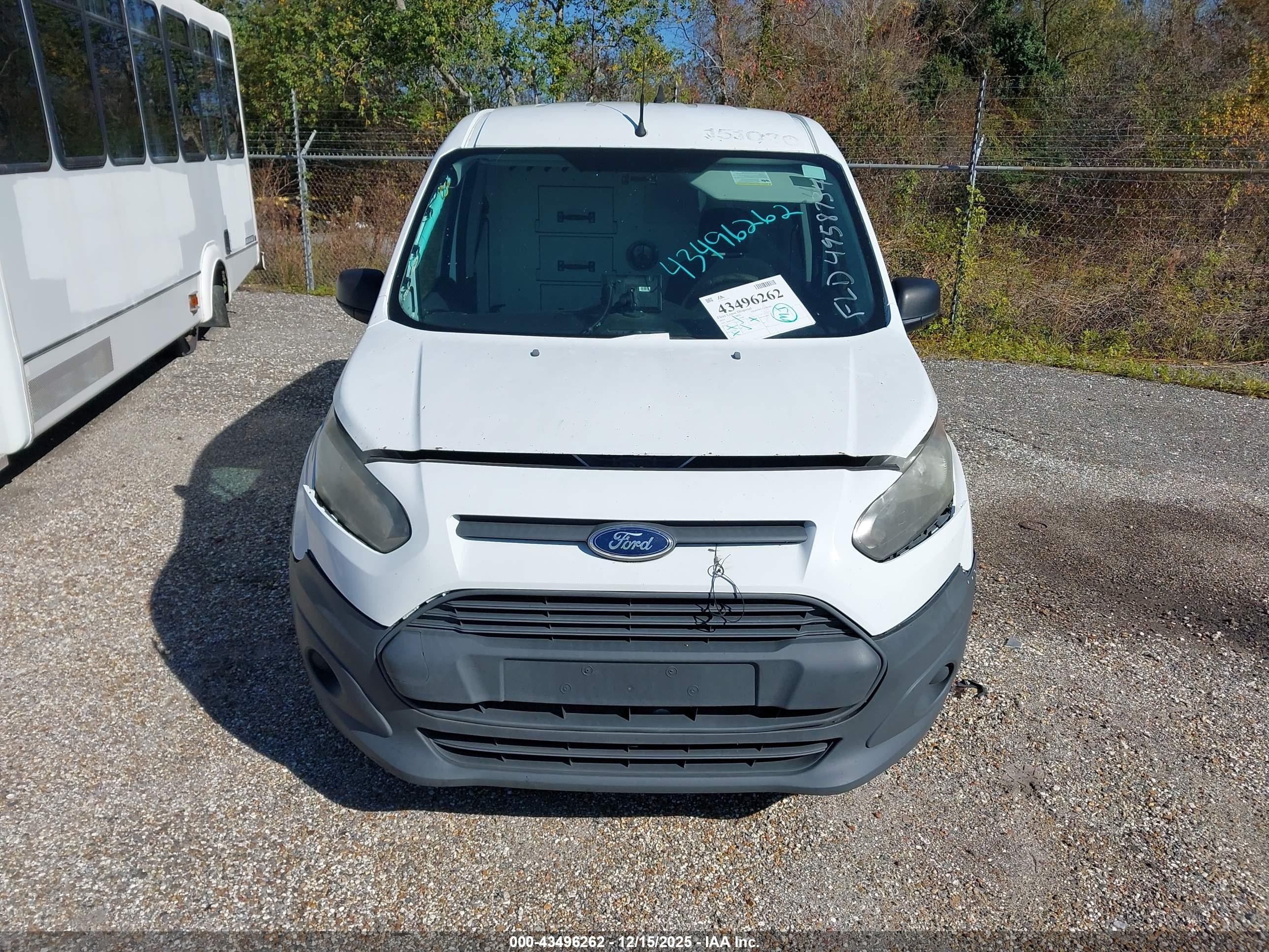 2015 Ford Transit Connect Xl White vin: NM0LS7E75F1210308