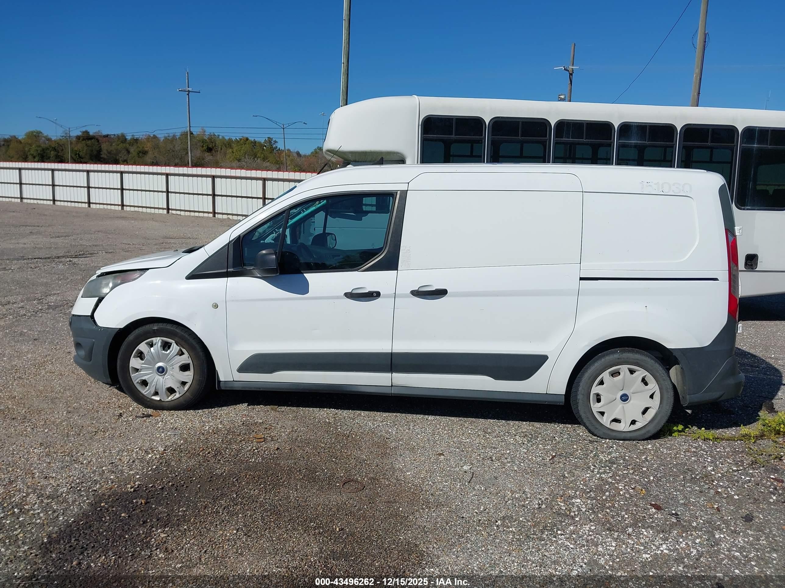2015 Ford Transit Connect Xl White vin: NM0LS7E75F1210308