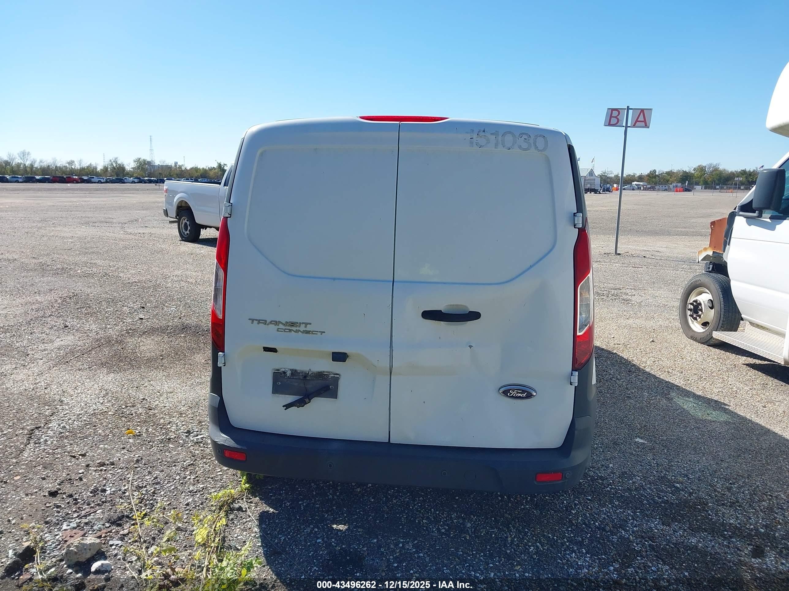 2015 Ford Transit Connect Xl White vin: NM0LS7E75F1210308
