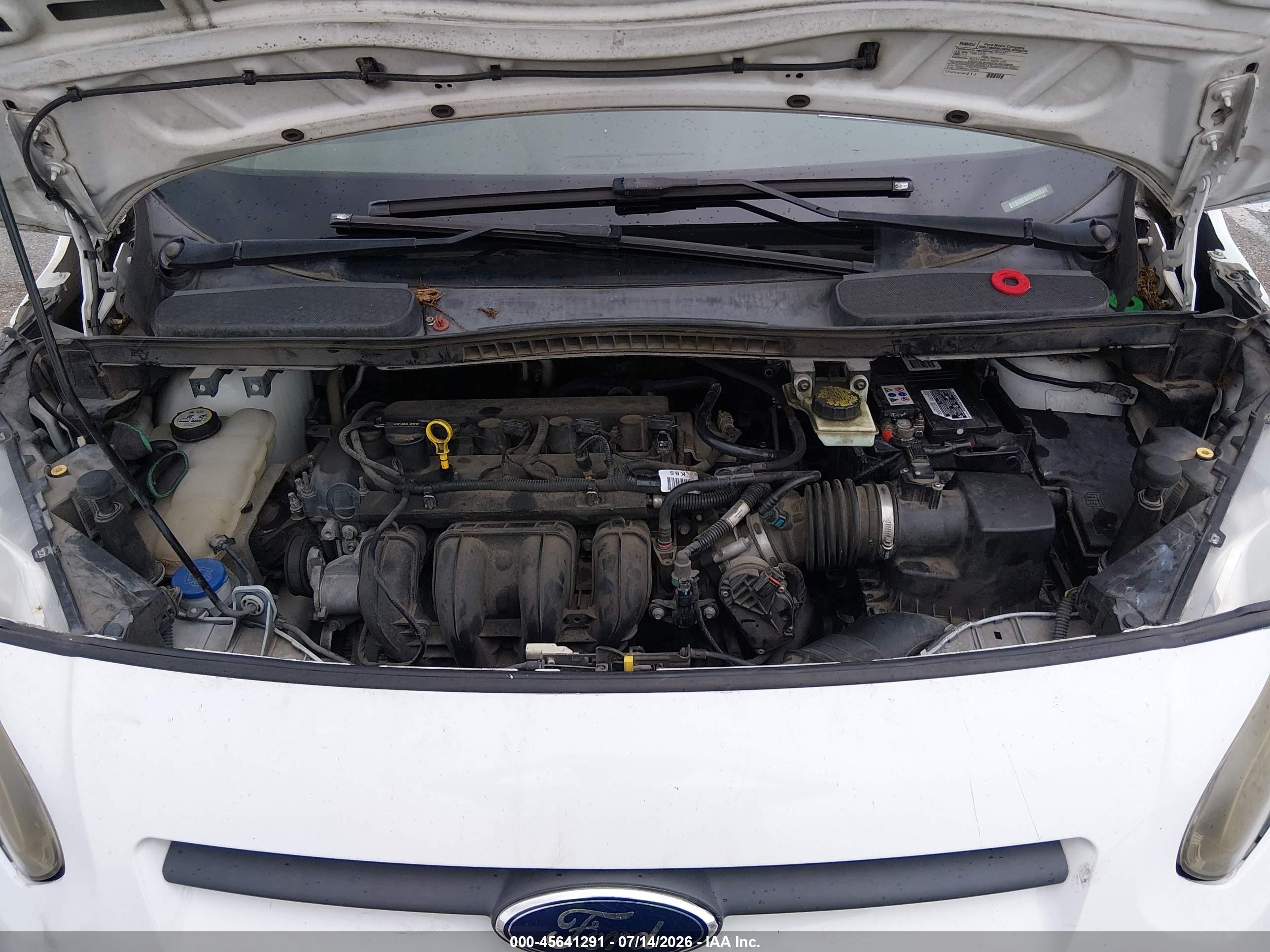 2015 Ford Transit Connect Xl Белый vin: NM0LS7E76F1177979