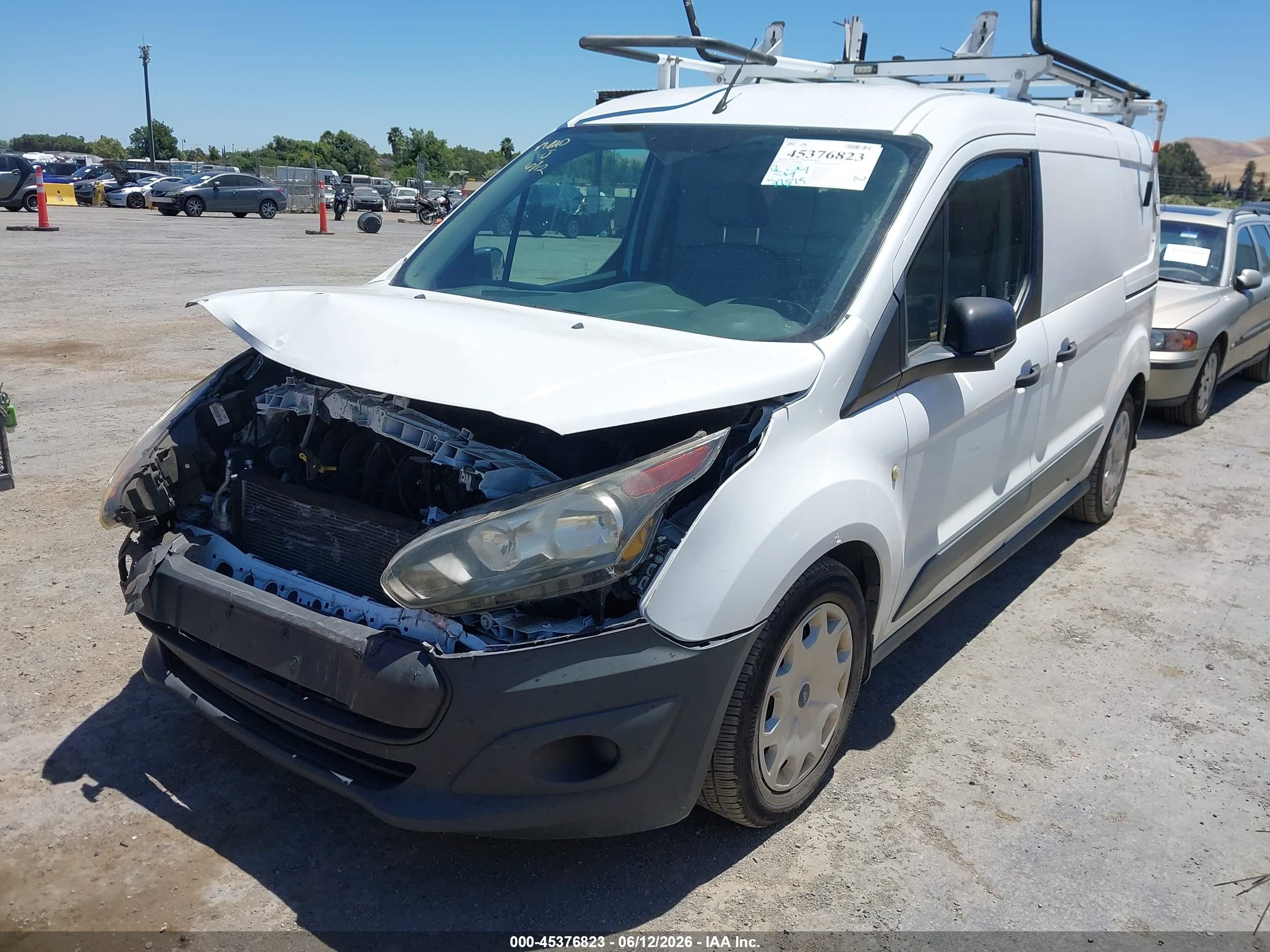 2015 Ford Transit Connect Xl White vin: NM0LS7E76F1181644