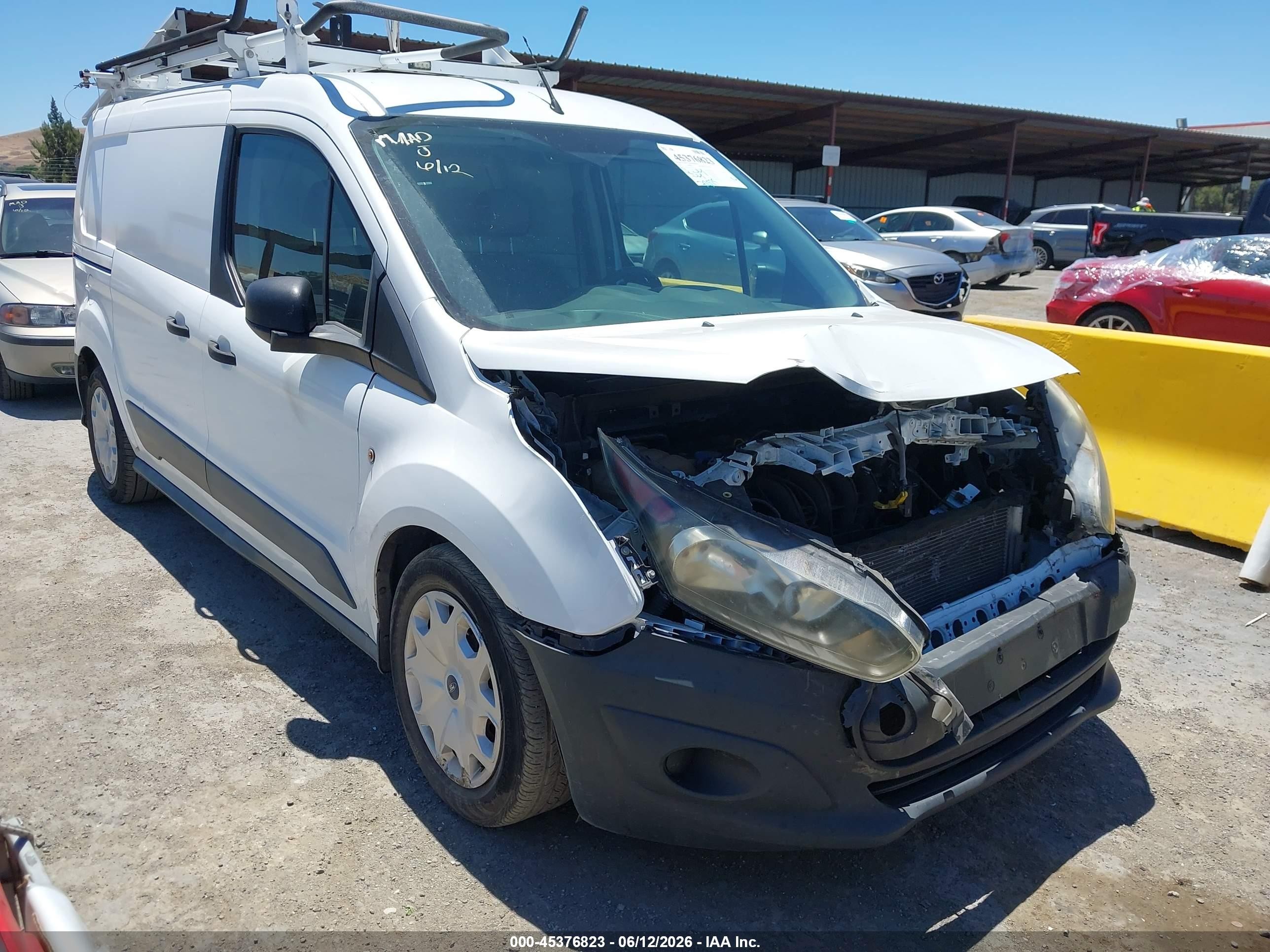 2015 Ford Transit Connect Xl White vin: NM0LS7E76F1181644