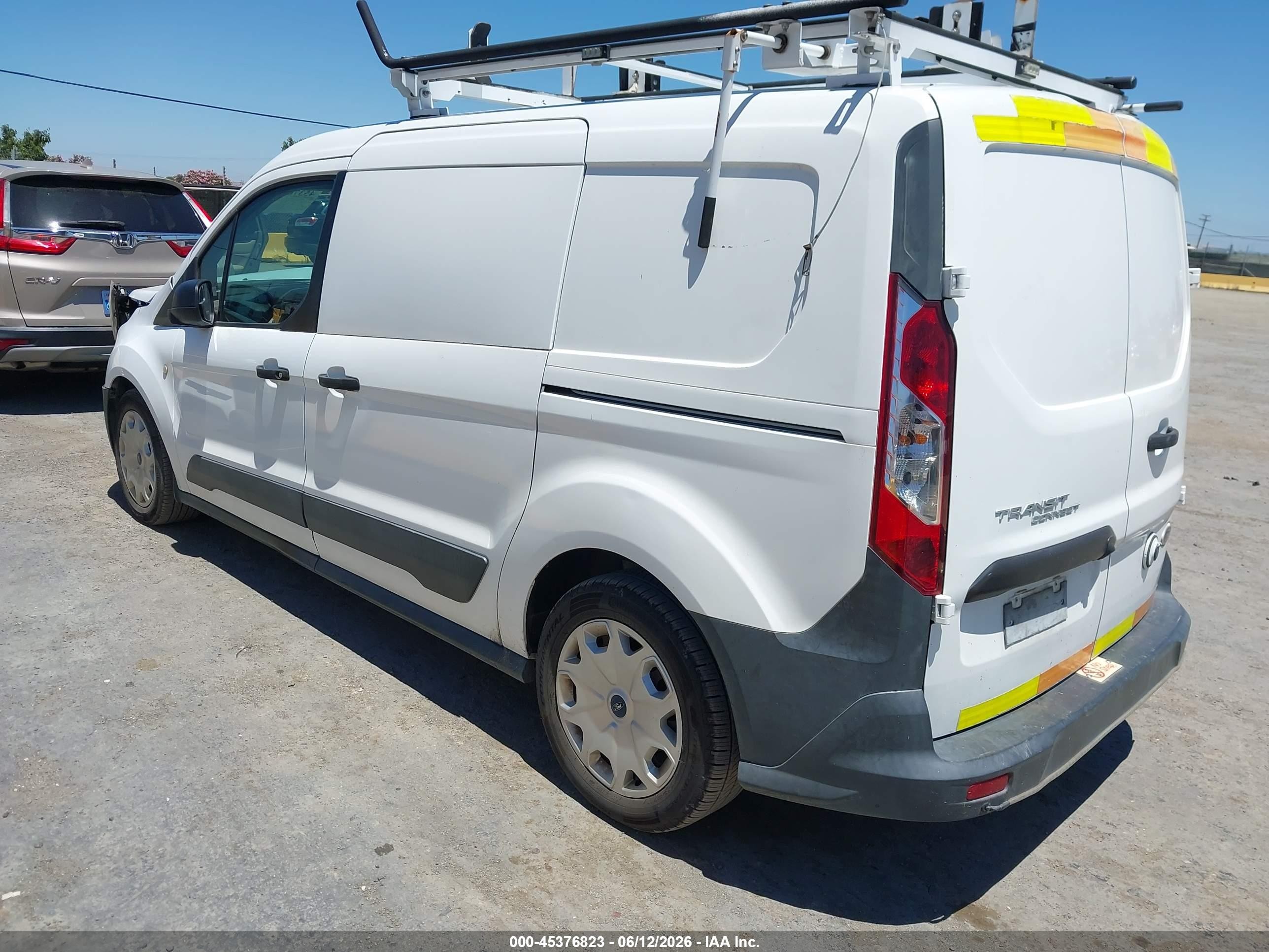 2015 Ford Transit Connect Xl White vin: NM0LS7E76F1181644
