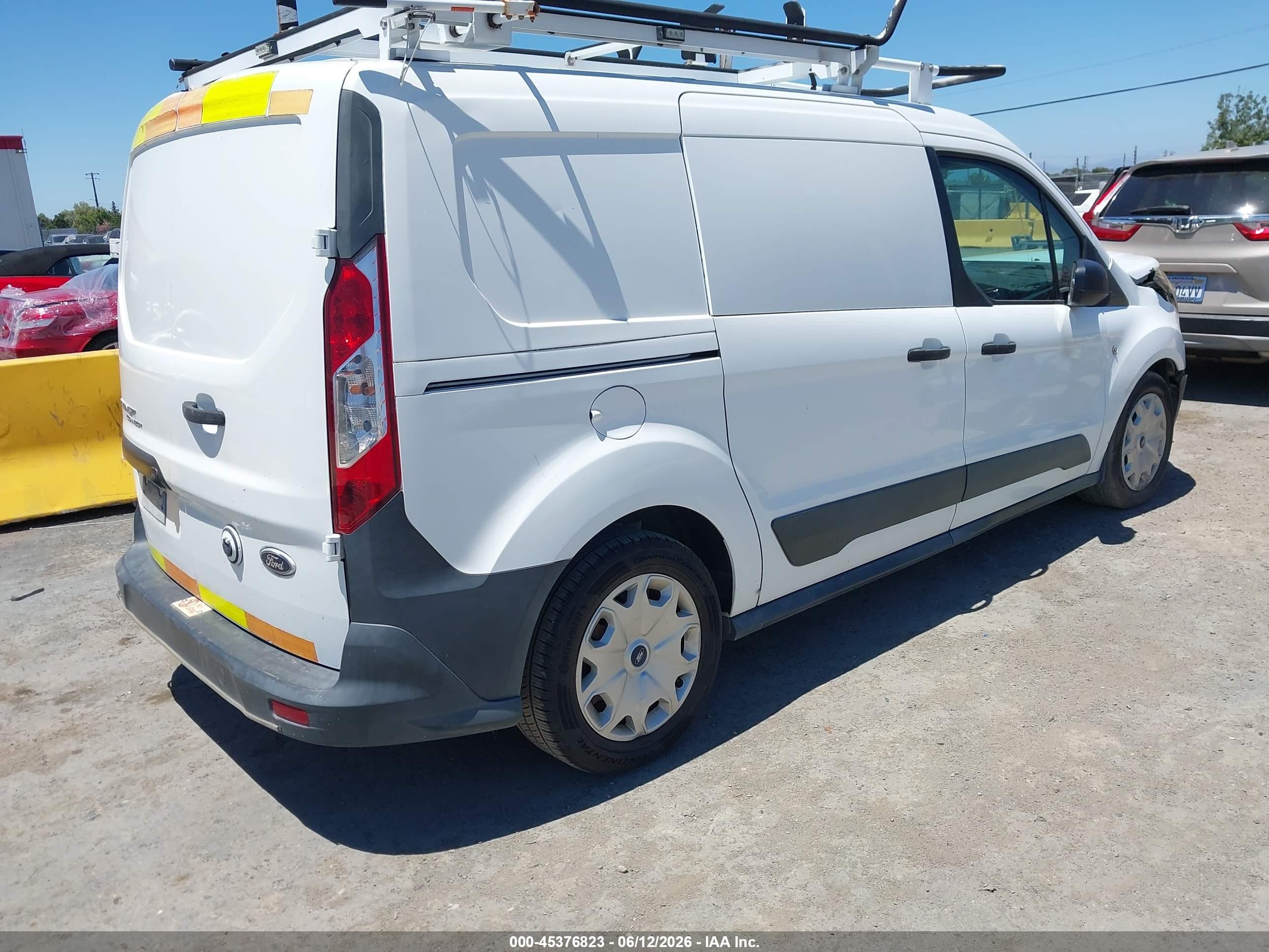 2015 Ford Transit Connect Xl White vin: NM0LS7E76F1181644