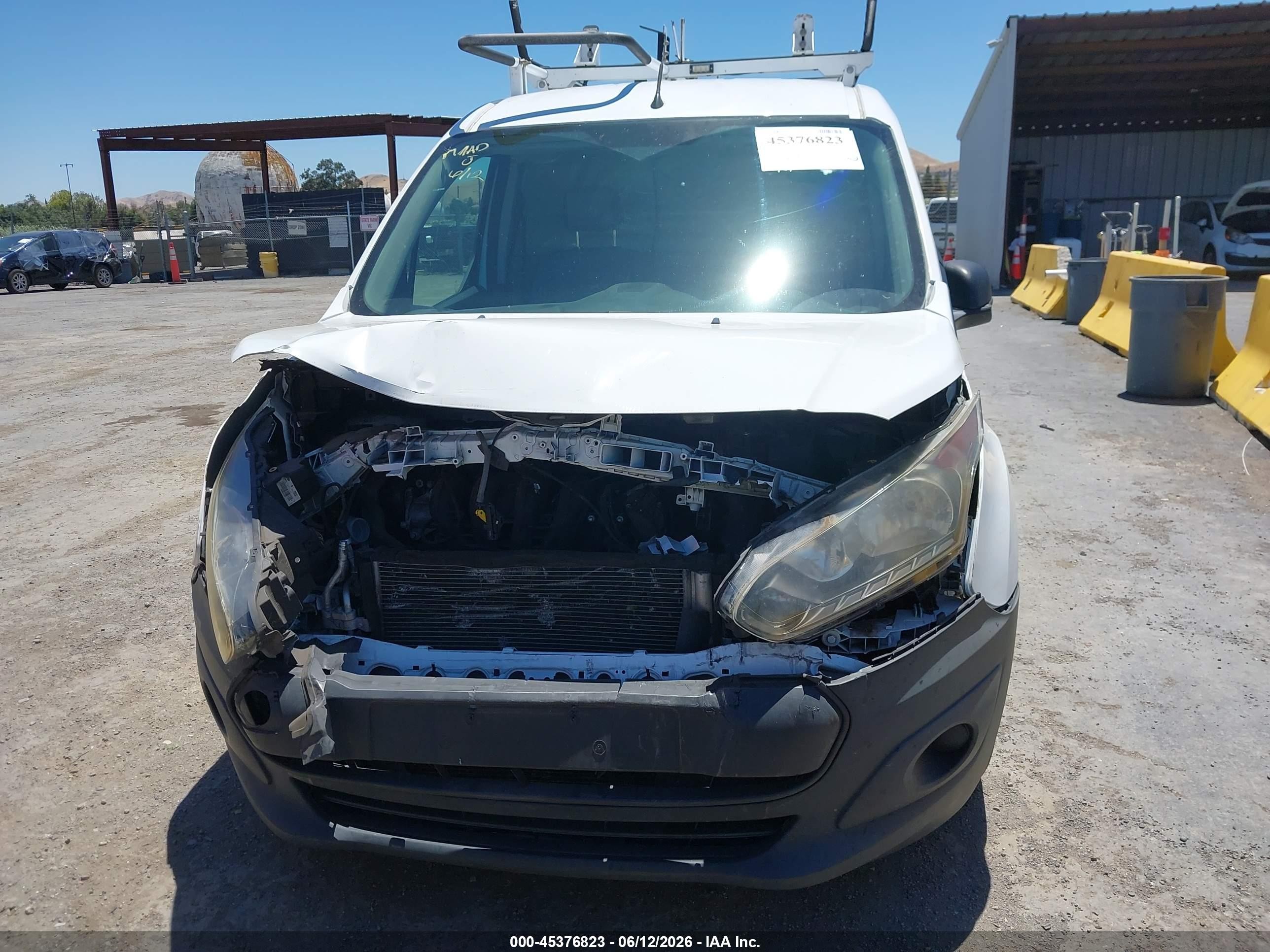2015 Ford Transit Connect Xl White vin: NM0LS7E76F1181644