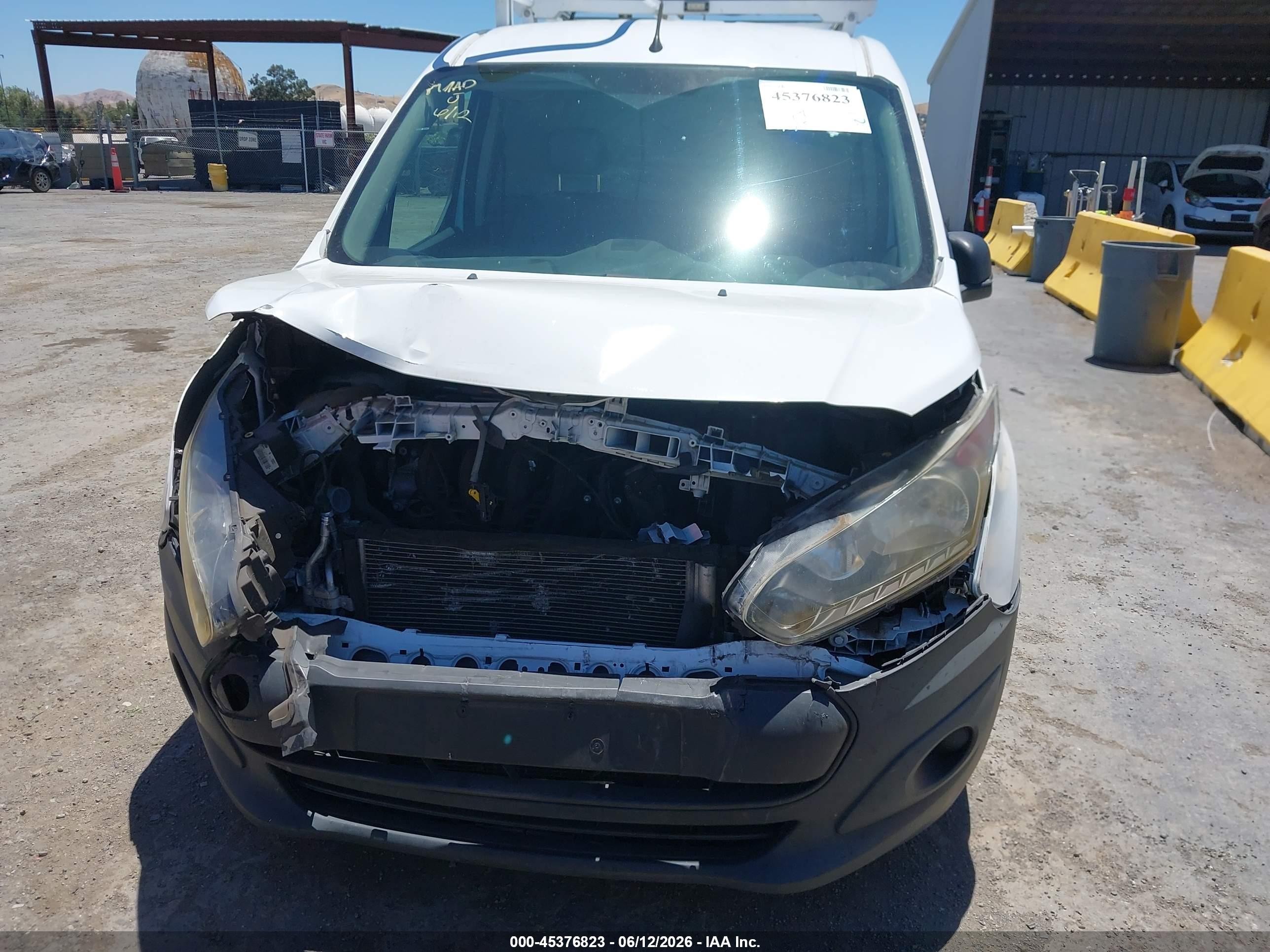 2015 Ford Transit Connect Xl White vin: NM0LS7E76F1181644