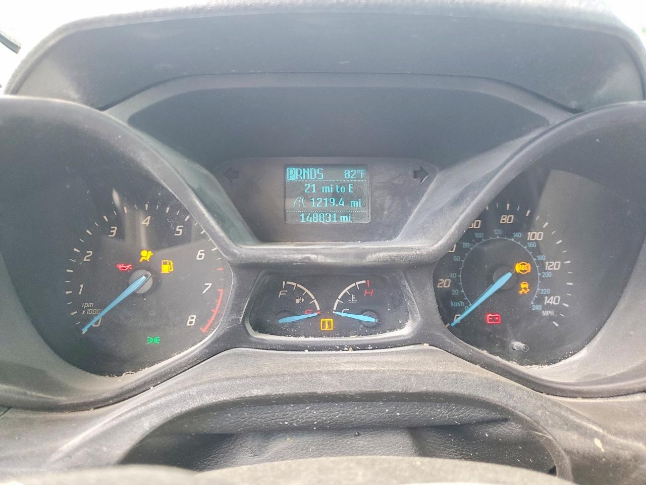 2015 Ford Transit Connect Xl White vin: NM0LS7E76F1218353