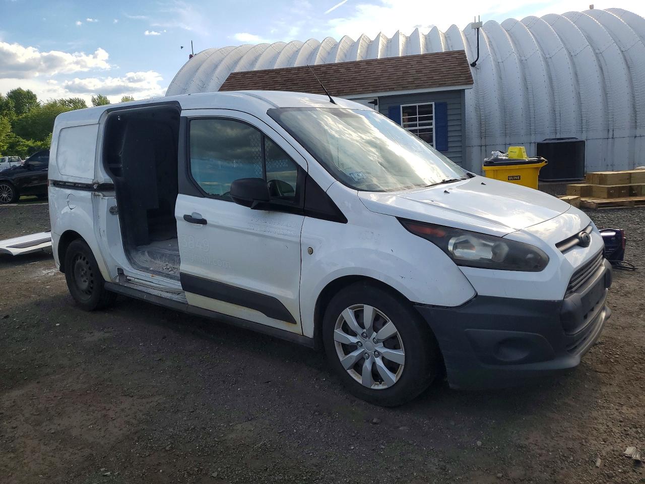 2015 Ford Transit Connect Xl White vin: NM0LS7E76F1218353
