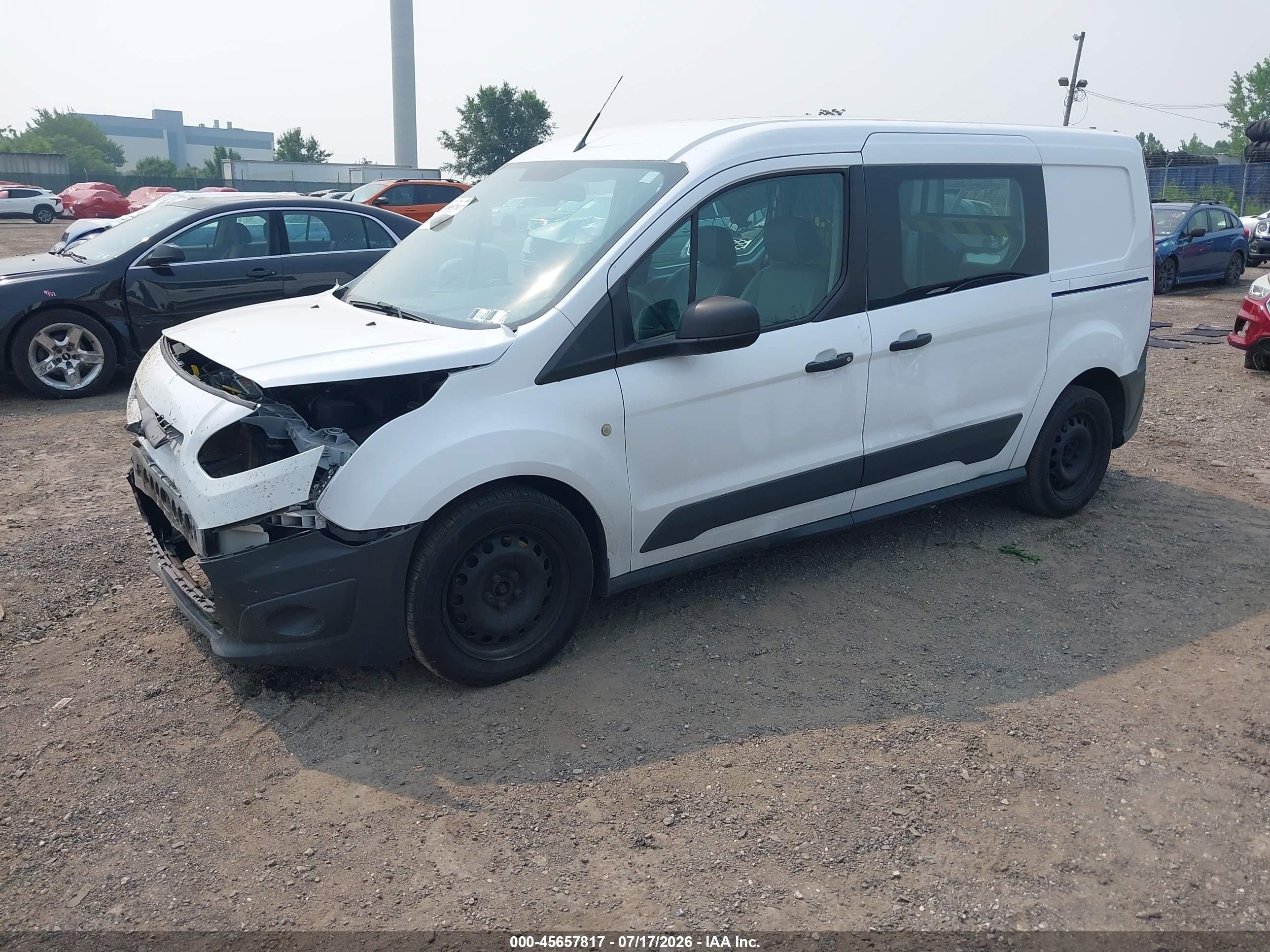 2015 Ford Transit Connect Xl Белый vin: NM0LS7E76F1226985