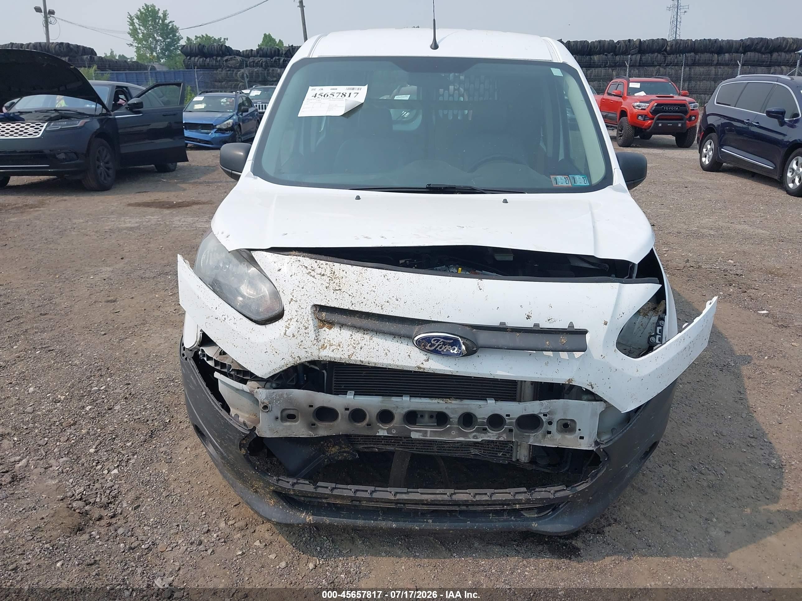 2015 Ford Transit Connect Xl Белый vin: NM0LS7E76F1226985