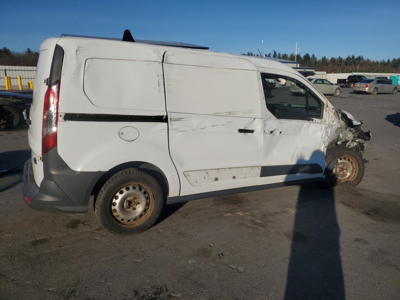 2014 Ford Transit Connect Xl White vin: NM0LS7E77E1159781