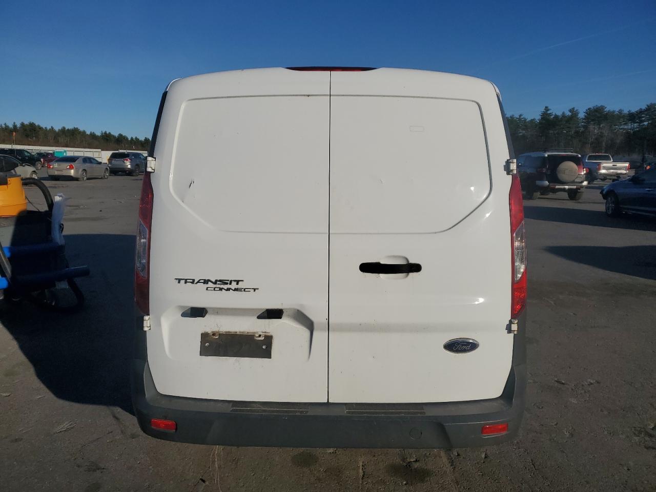 2014 Ford Transit Connect Xl White vin: NM0LS7E77E1159781
