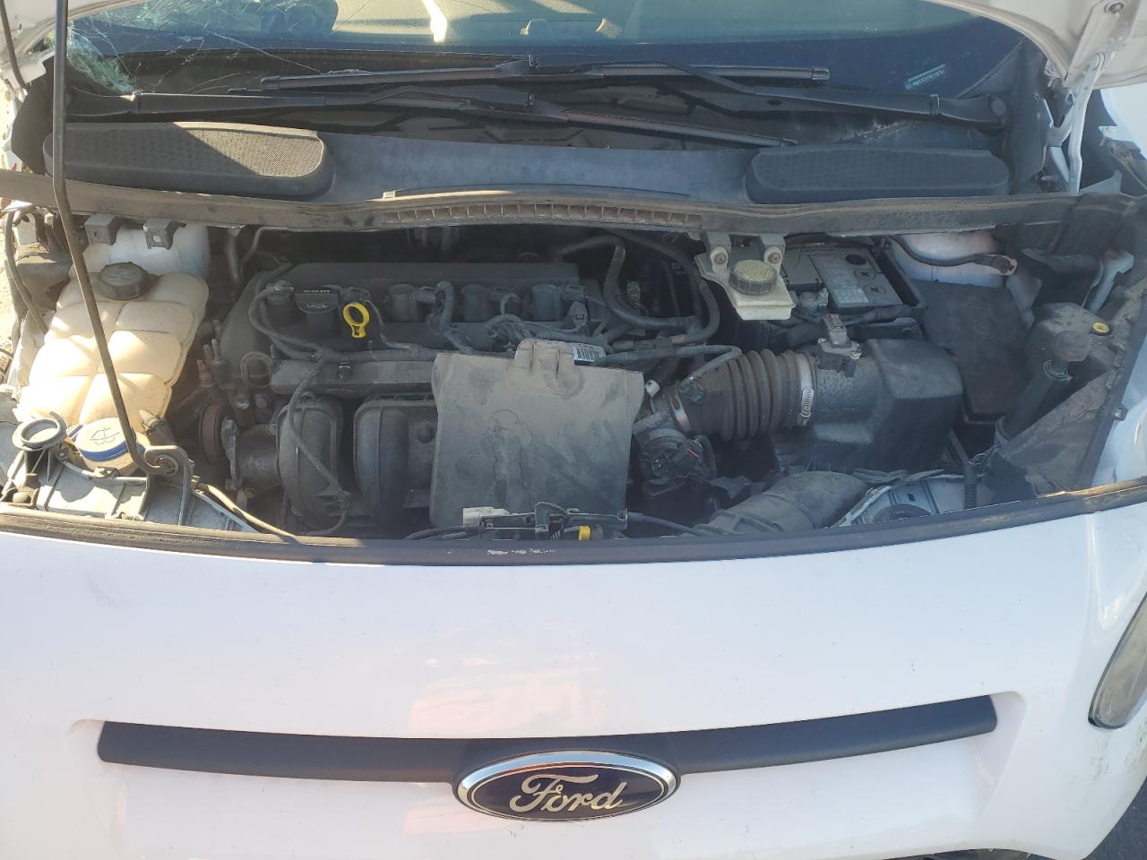 2014 Ford Transit Connect Xl White vin: NM0LS7E77E1159781