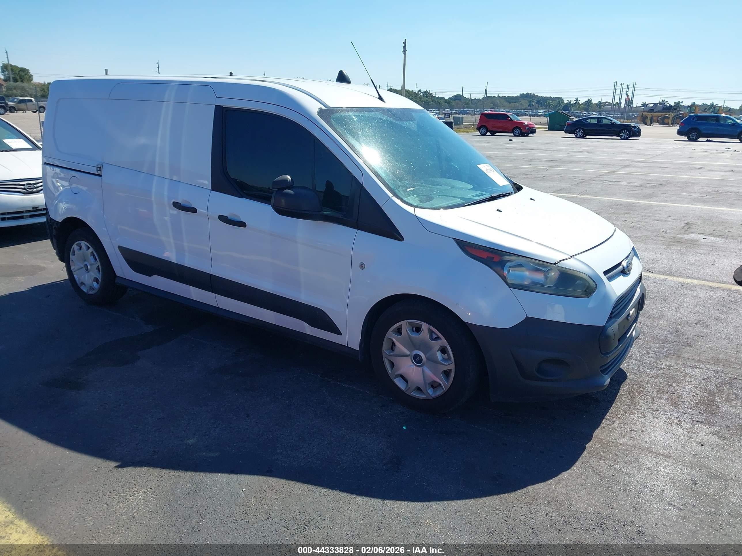 2014 Ford Transit Connect Xl White vin: NM0LS7E77E1171106